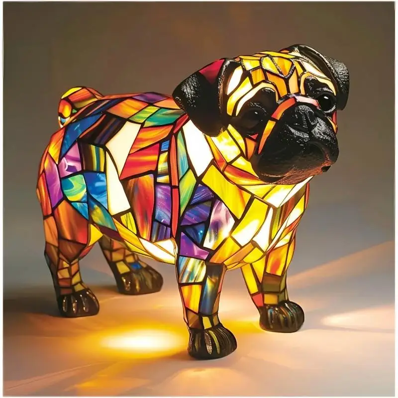 Animal Resin Night Light LED Bedside Lamp Cute Nightstand Lamp Bedroom Living Room - Image 20
