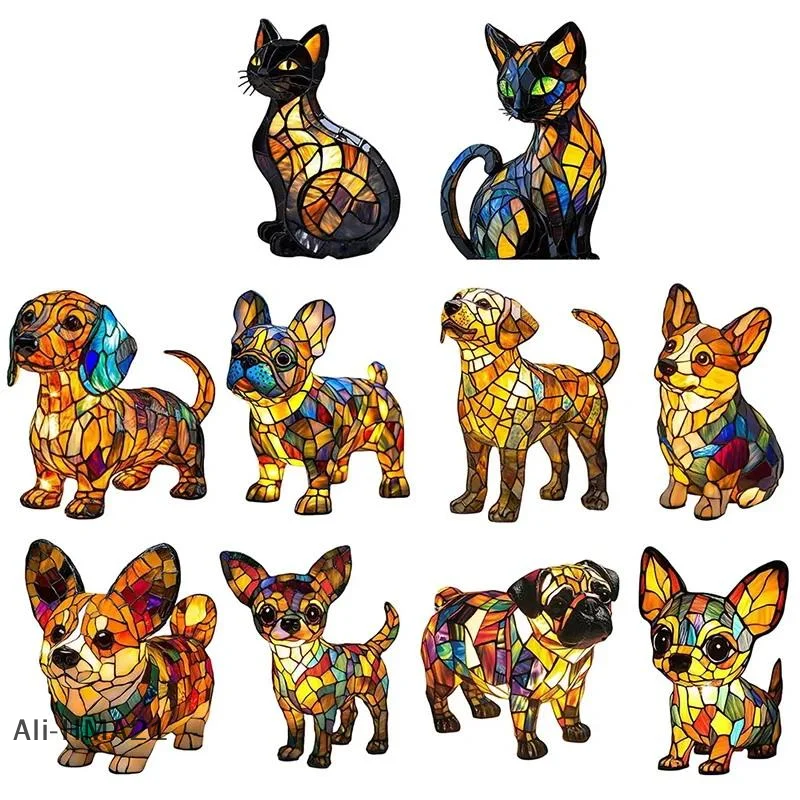 Animal Resin Night Light LED Bedside Lamp Cute Nightstand Lamp Bedroom Living Room - Image 8