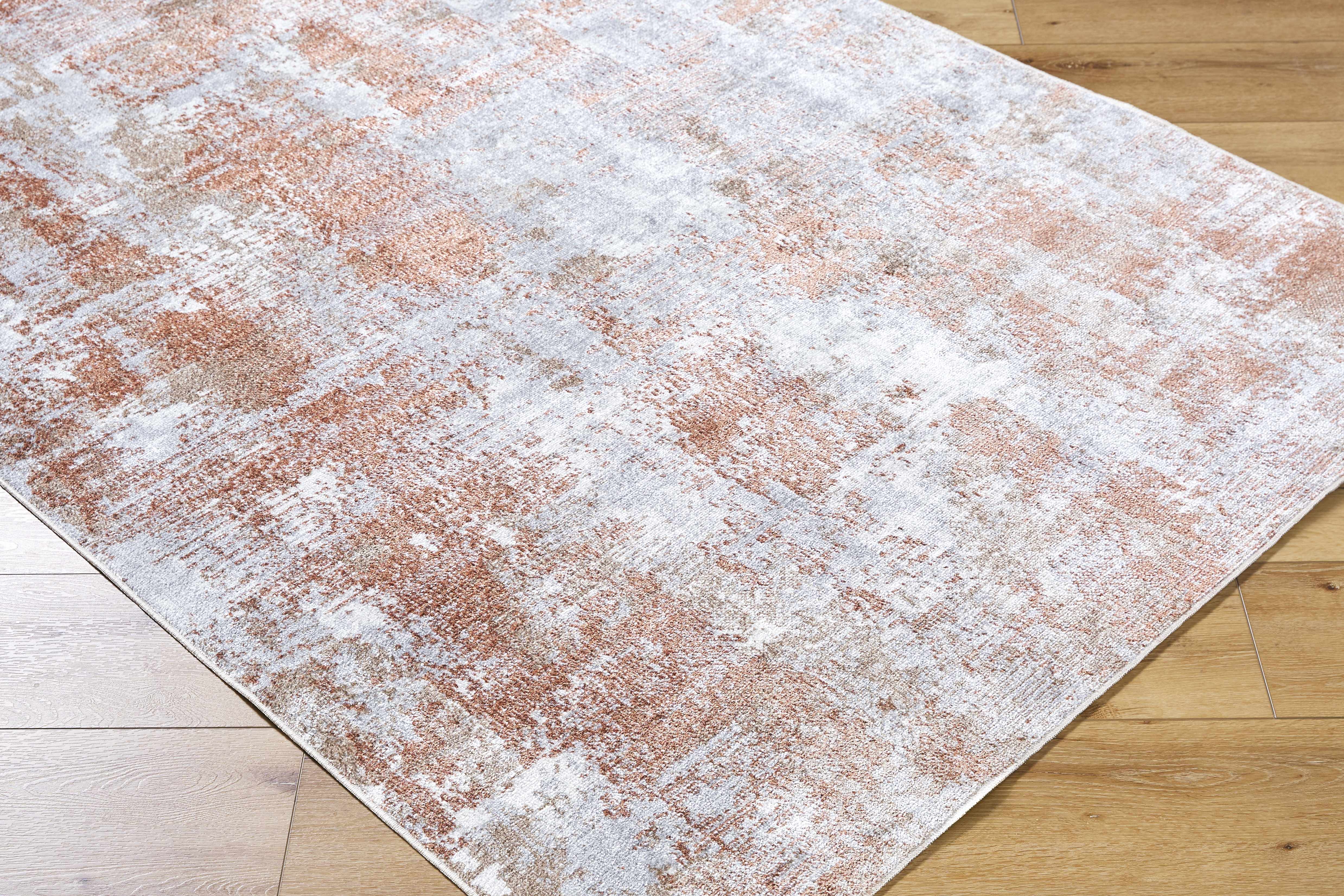Anitra Brown Washable Area Rug - Image 4