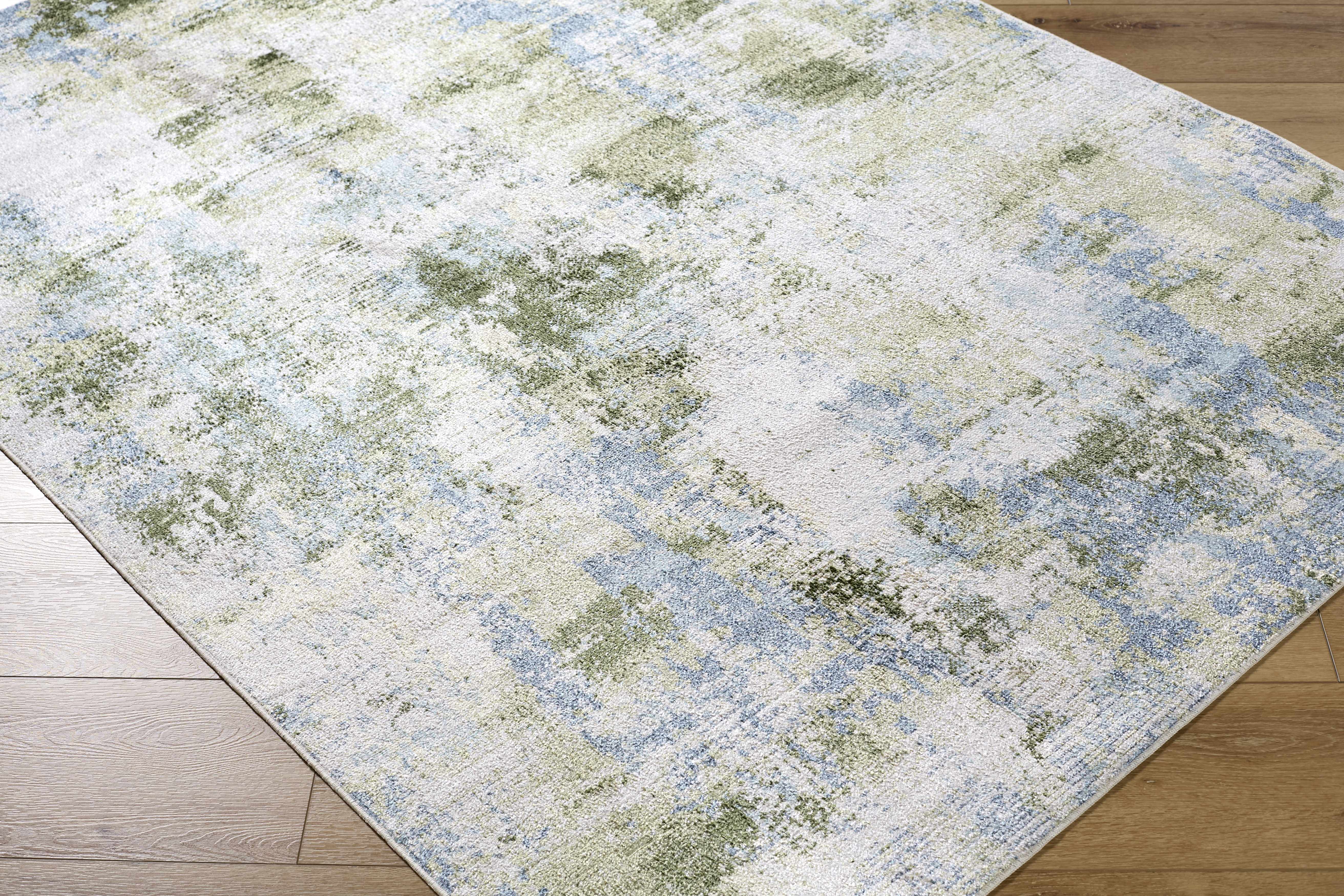 Anitra Green Washable Area Rug - Image 3