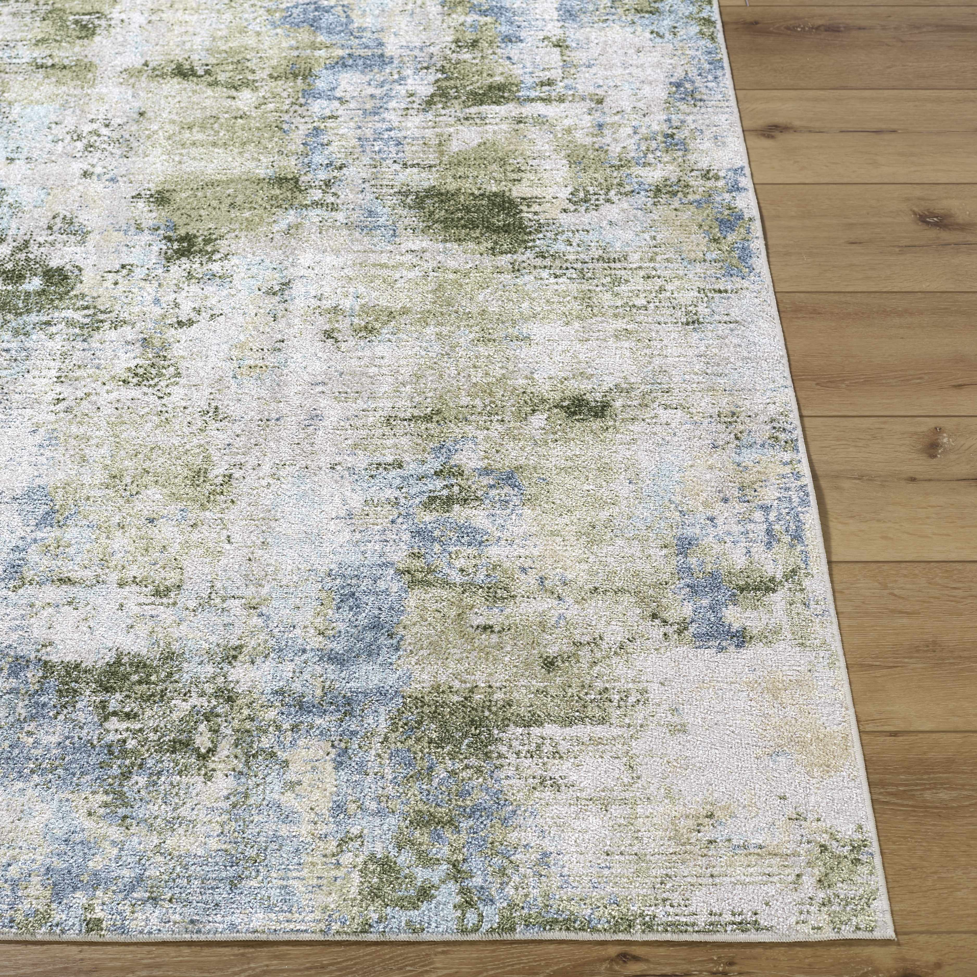 Anitra Green Washable Area Rug - Image 4