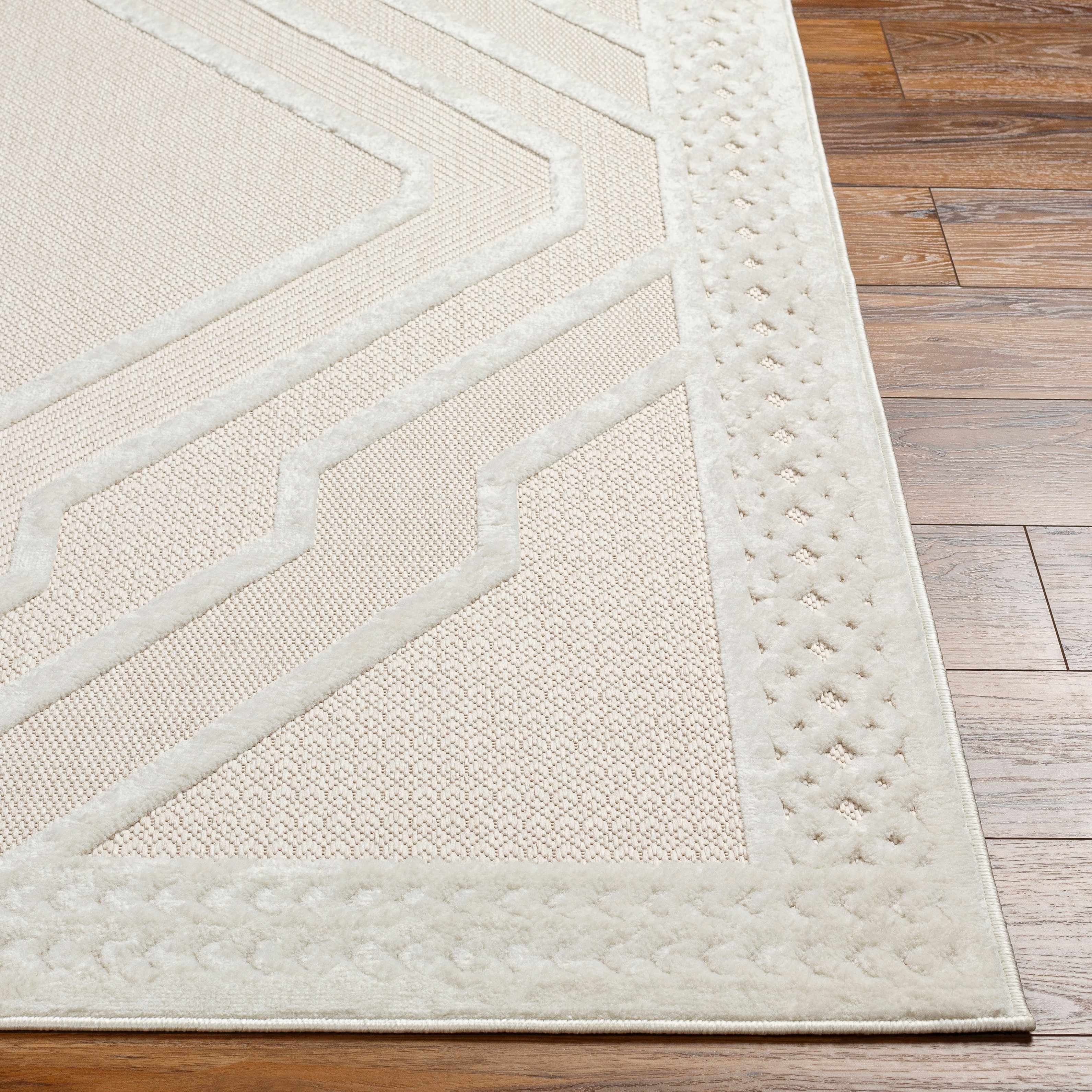 Anja Cream Outdoor Rug - Clearance - Image 4