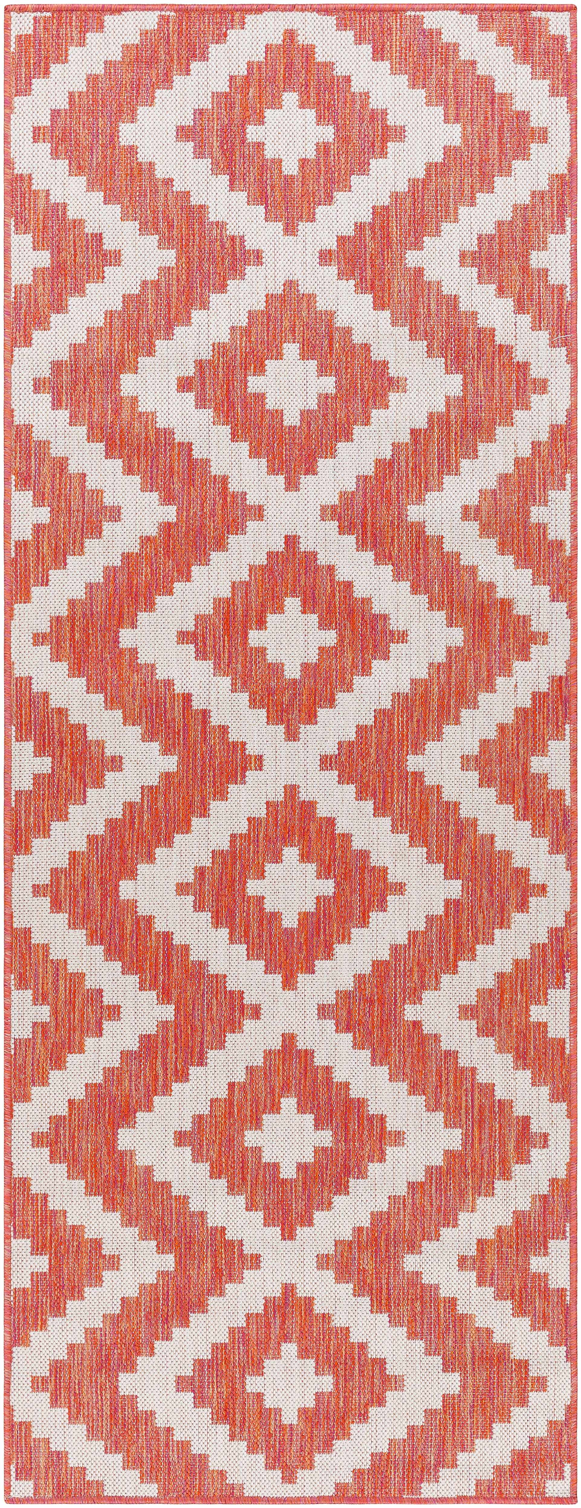 Anke Orange Area Rug - Clearance - Image 4