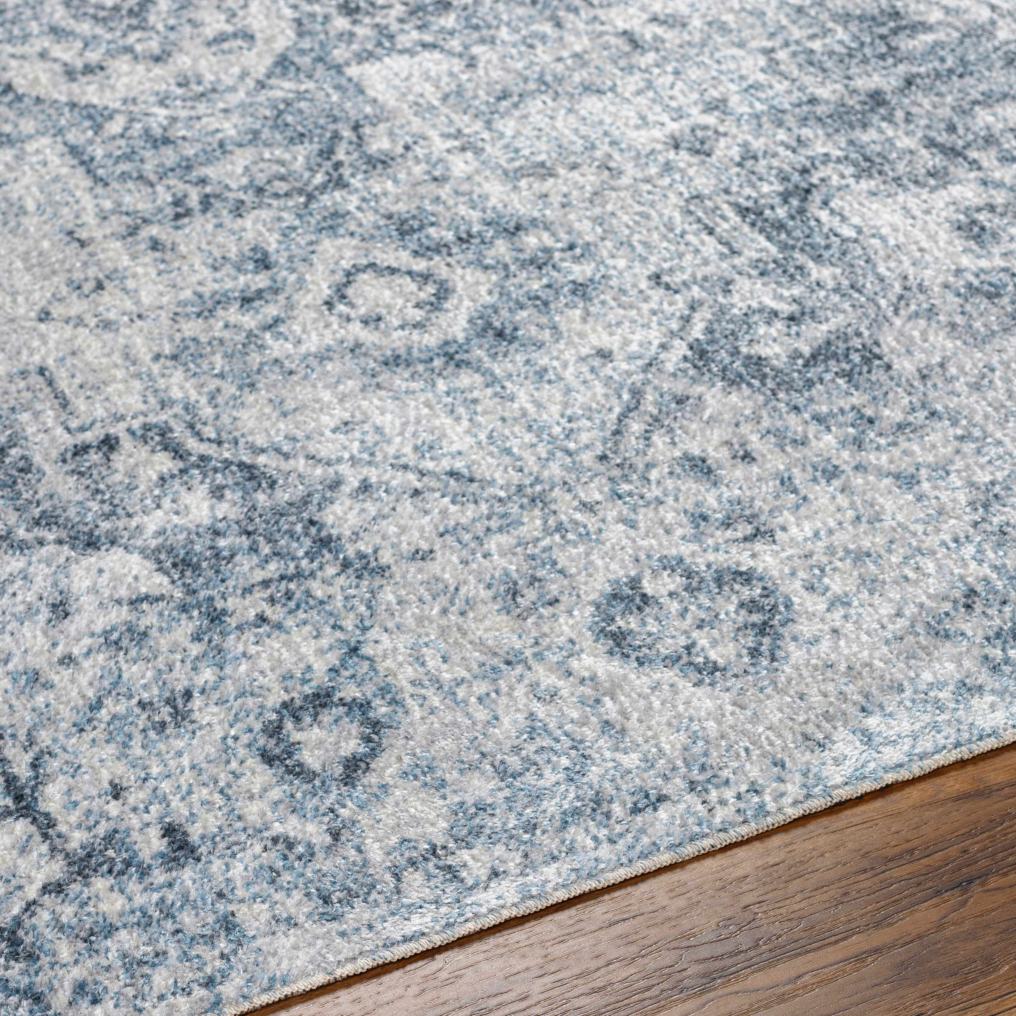 Ankti Aqua Washable Area Rug - Clearance - Image 6