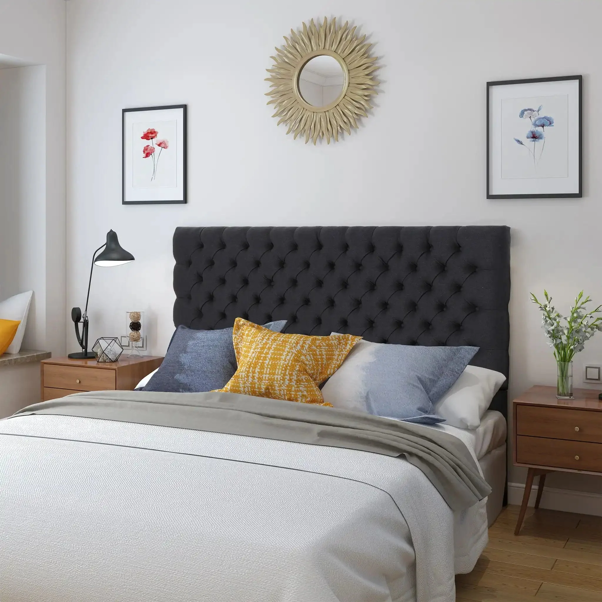 Annecy - Contemporary Upholstered Headboard - Image 10