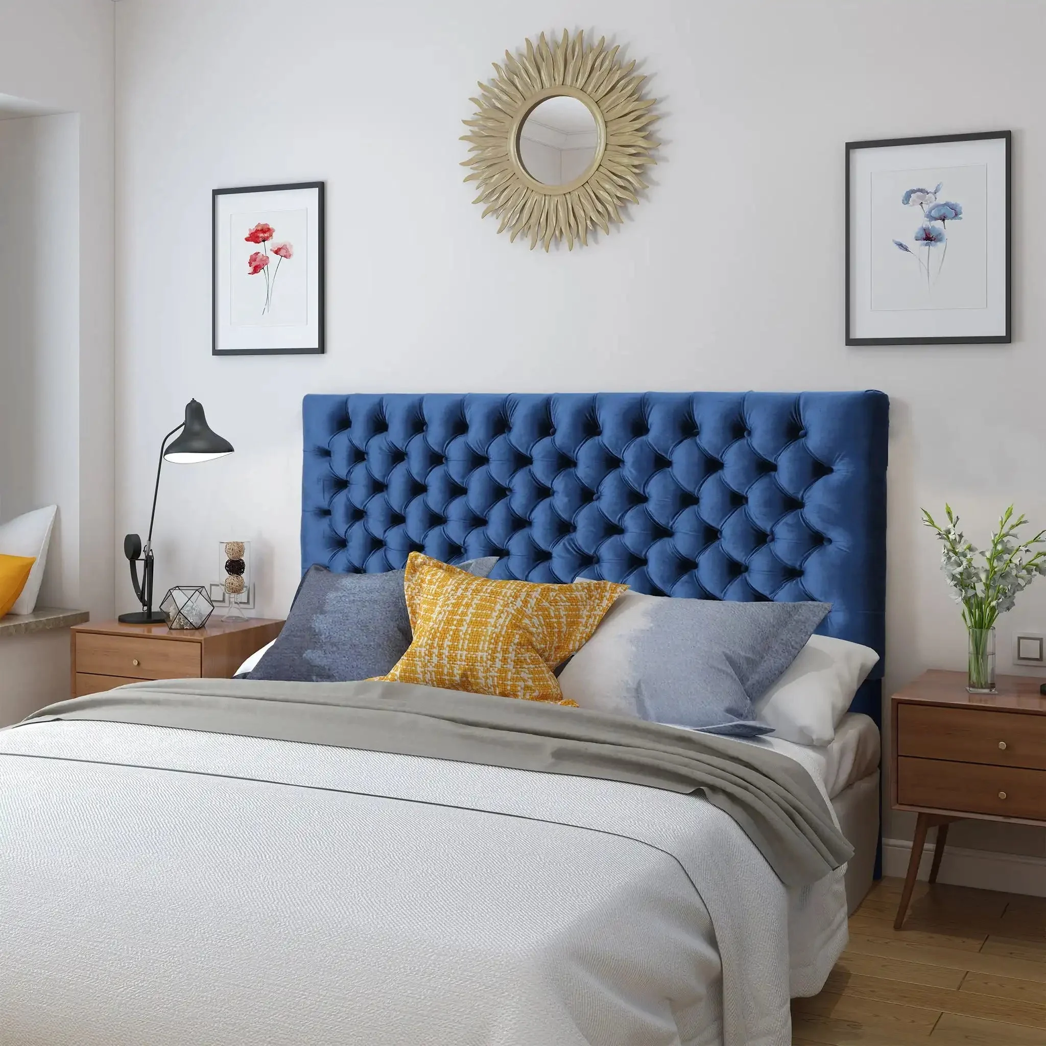 Annecy - Contemporary Upholstered Headboard - Image 16