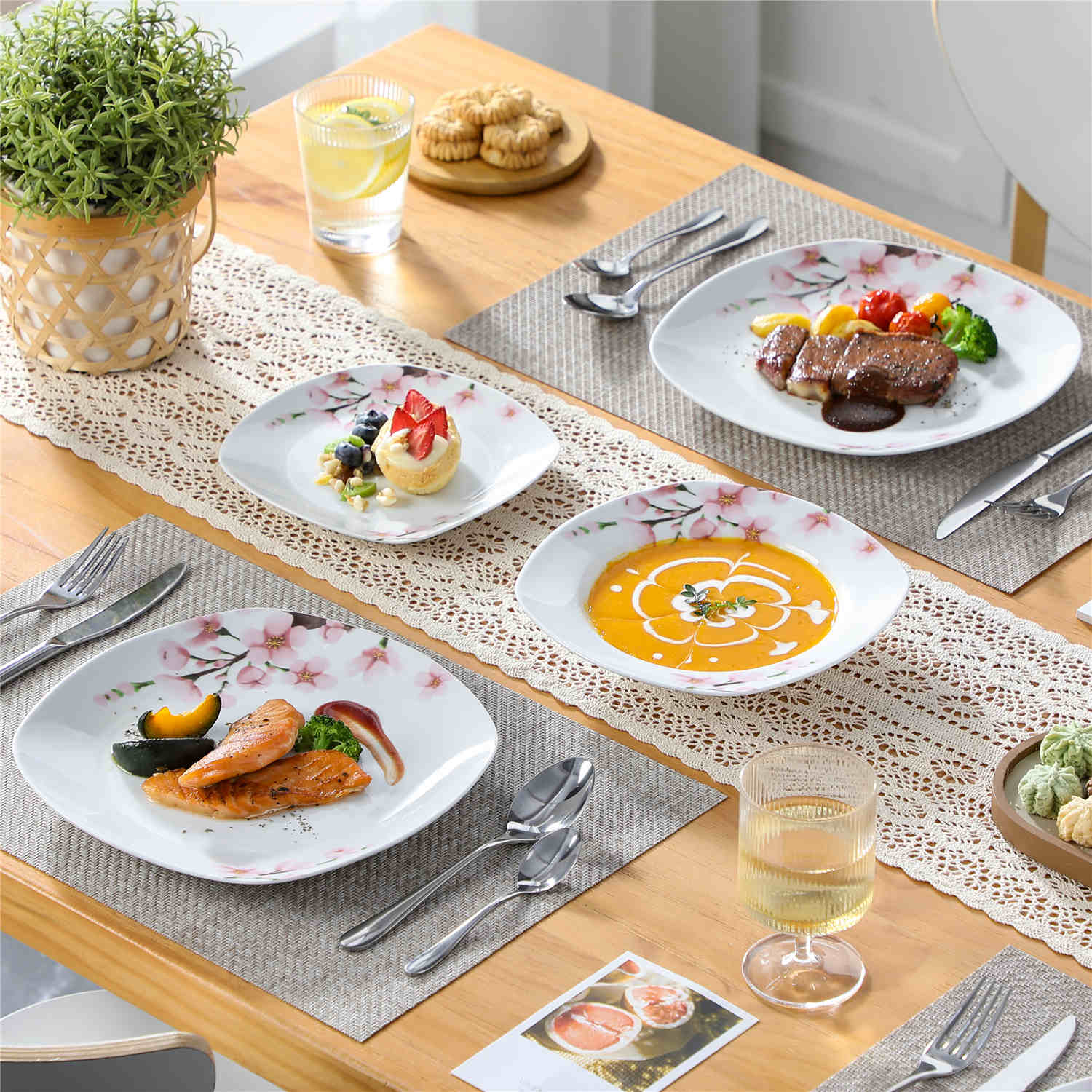 Annie 18 Piece Dinnerware Set - Image 2