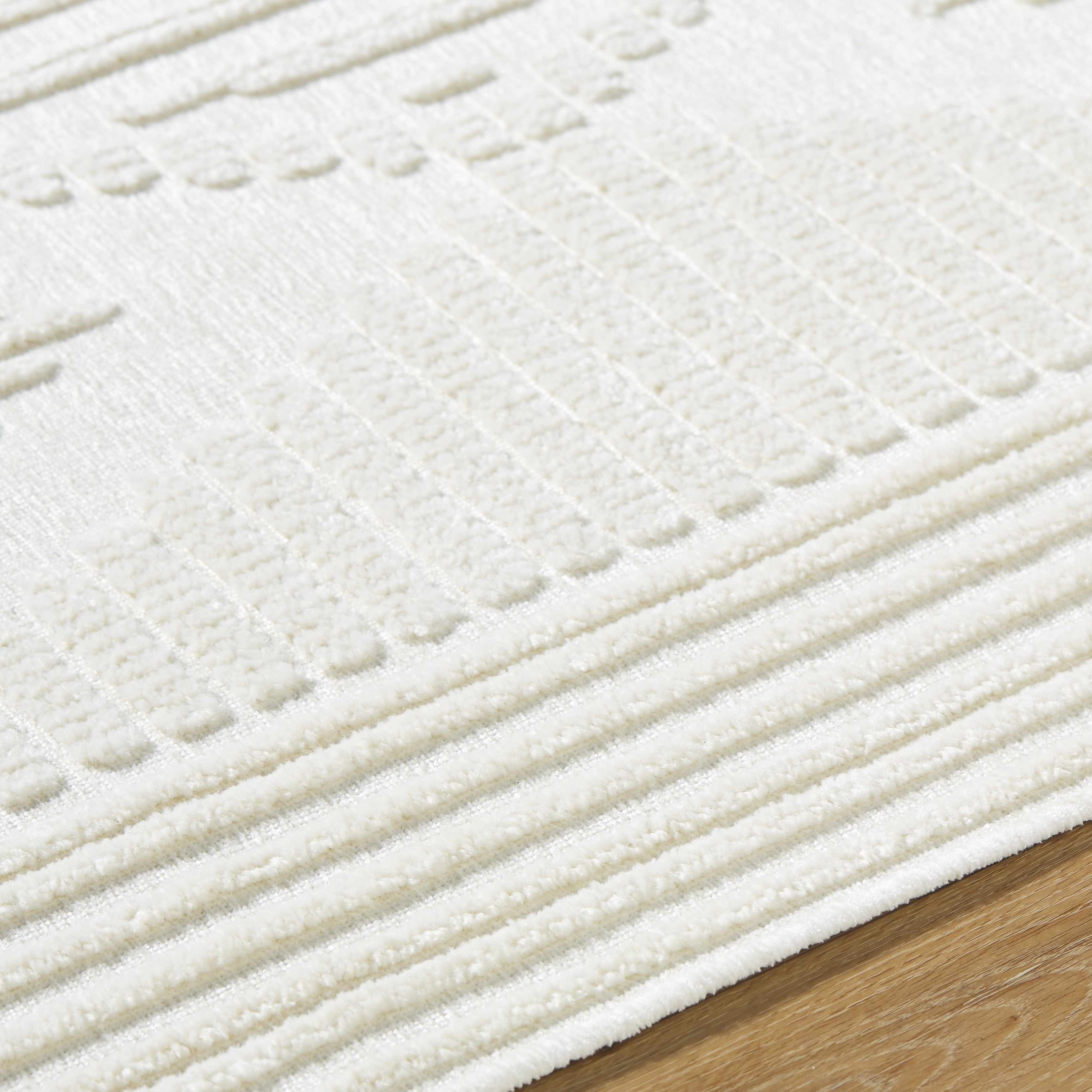 Annika Beige 3D Washable Area Rug - Image 4