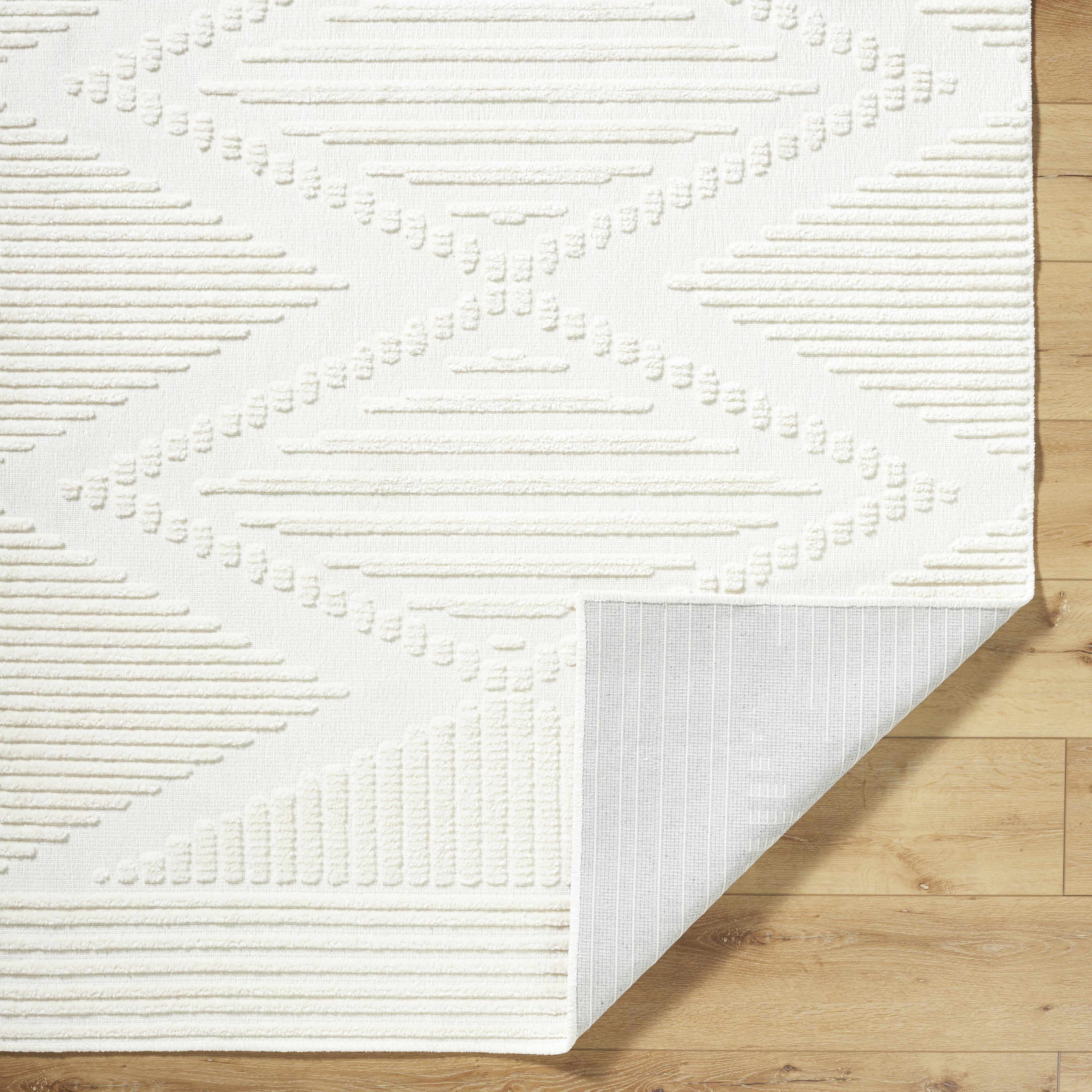 Annika Beige 3D Washable Area Rug - Image 6