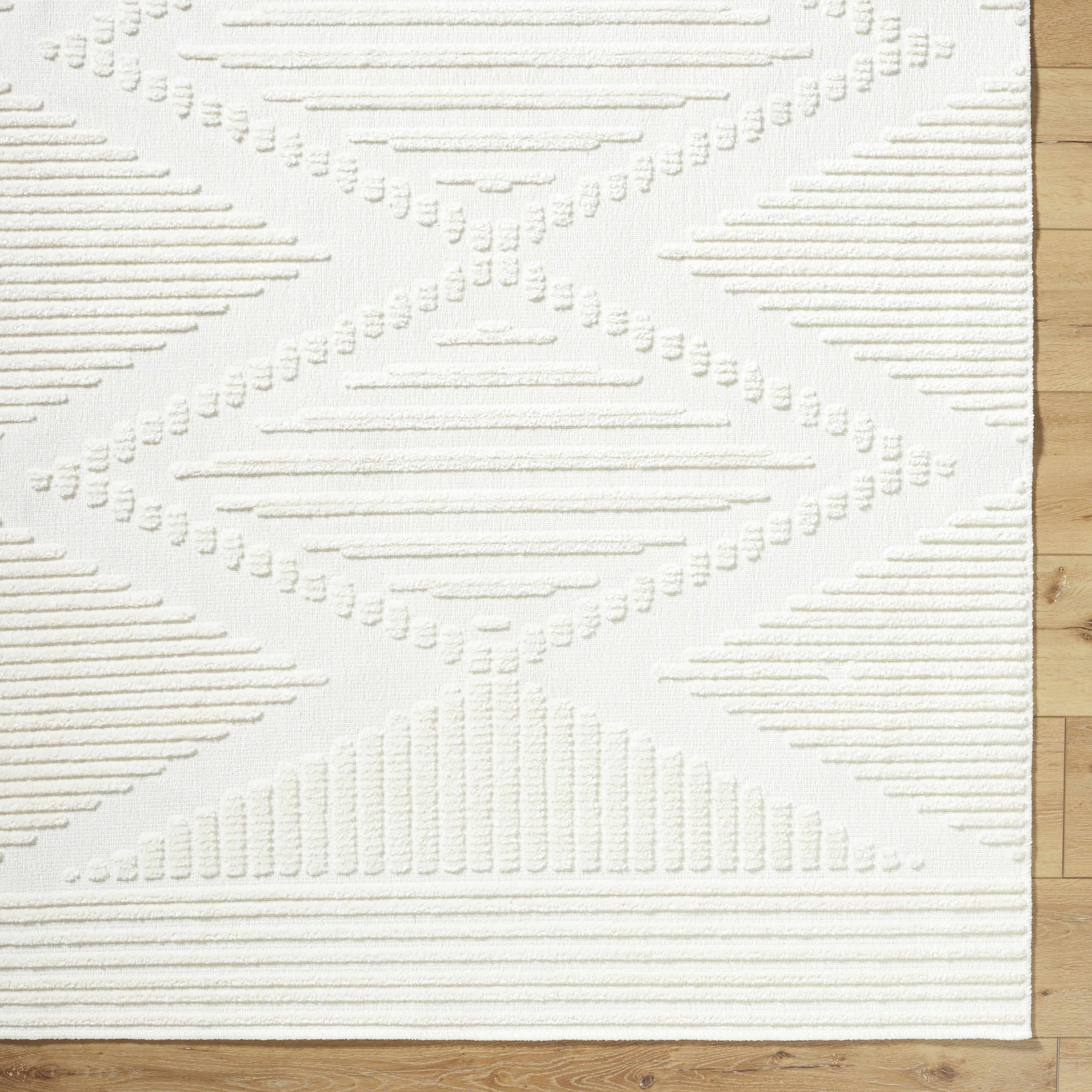 Annika Beige 3D Washable Area Rug - Image 7