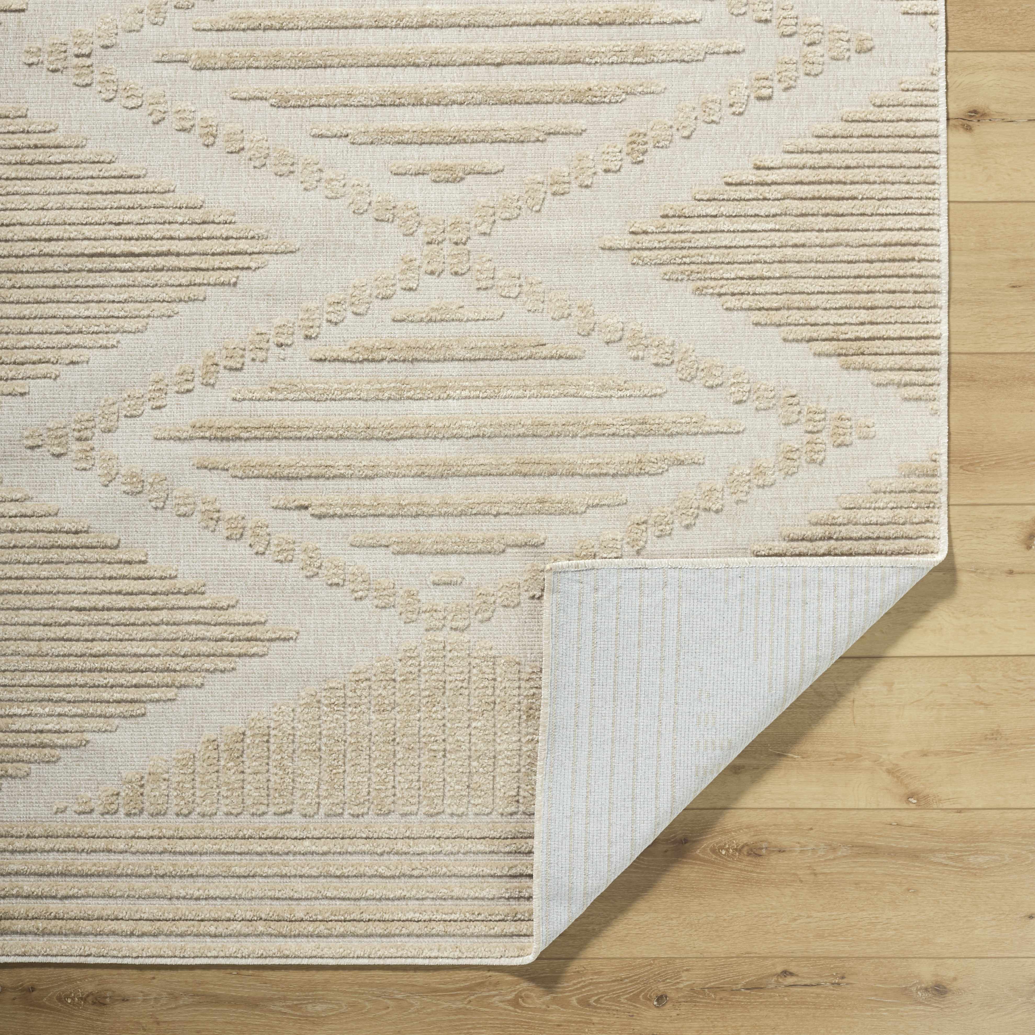 Annika Light Brown 3D Washable Area Rug - Image 5