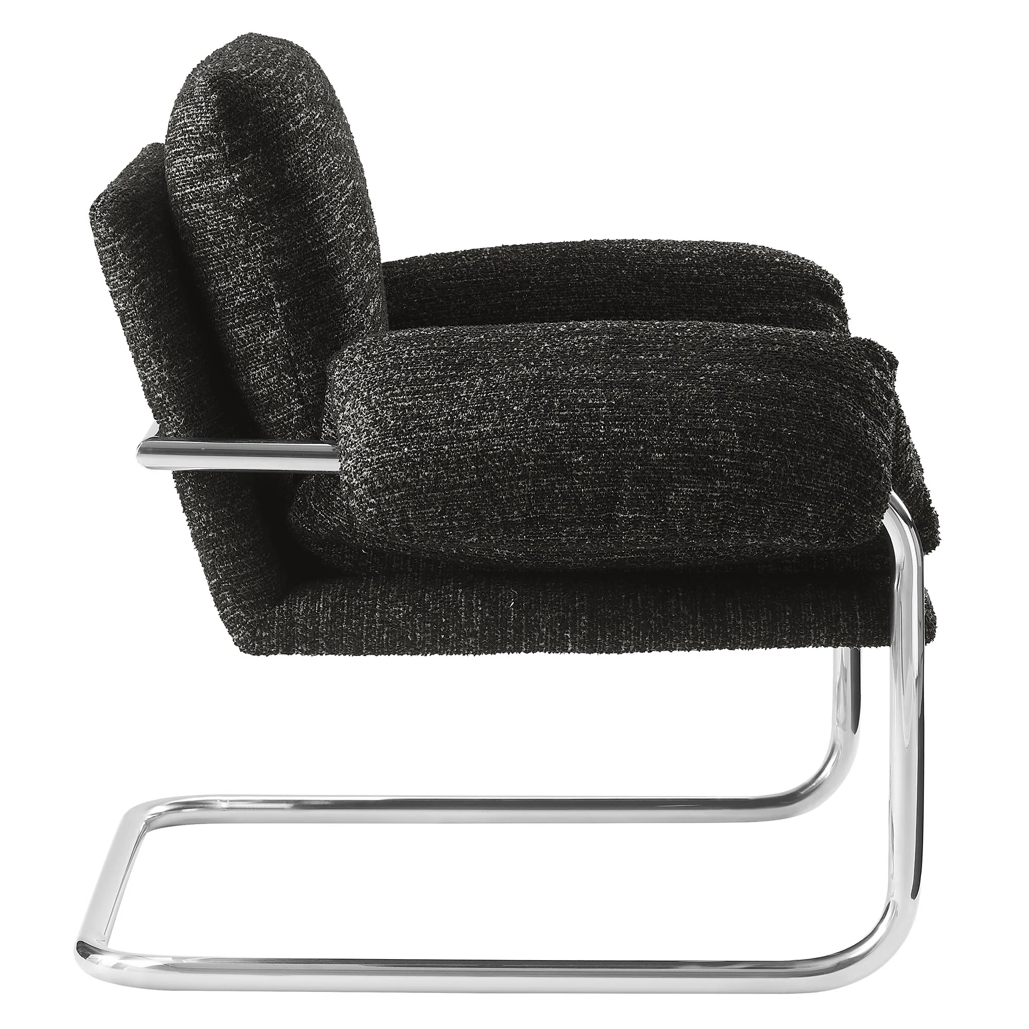 Ansel Boucle Fabric Accent Chair by Modway - Image 4
