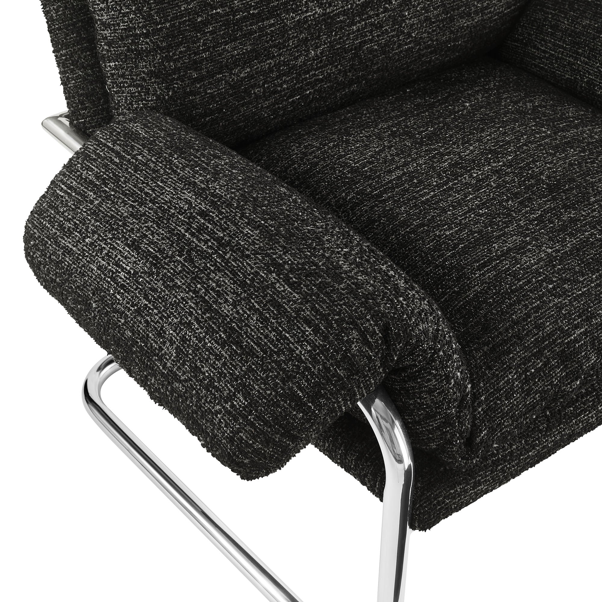 Ansel Boucle Fabric Accent Chair by Modway - Image 7