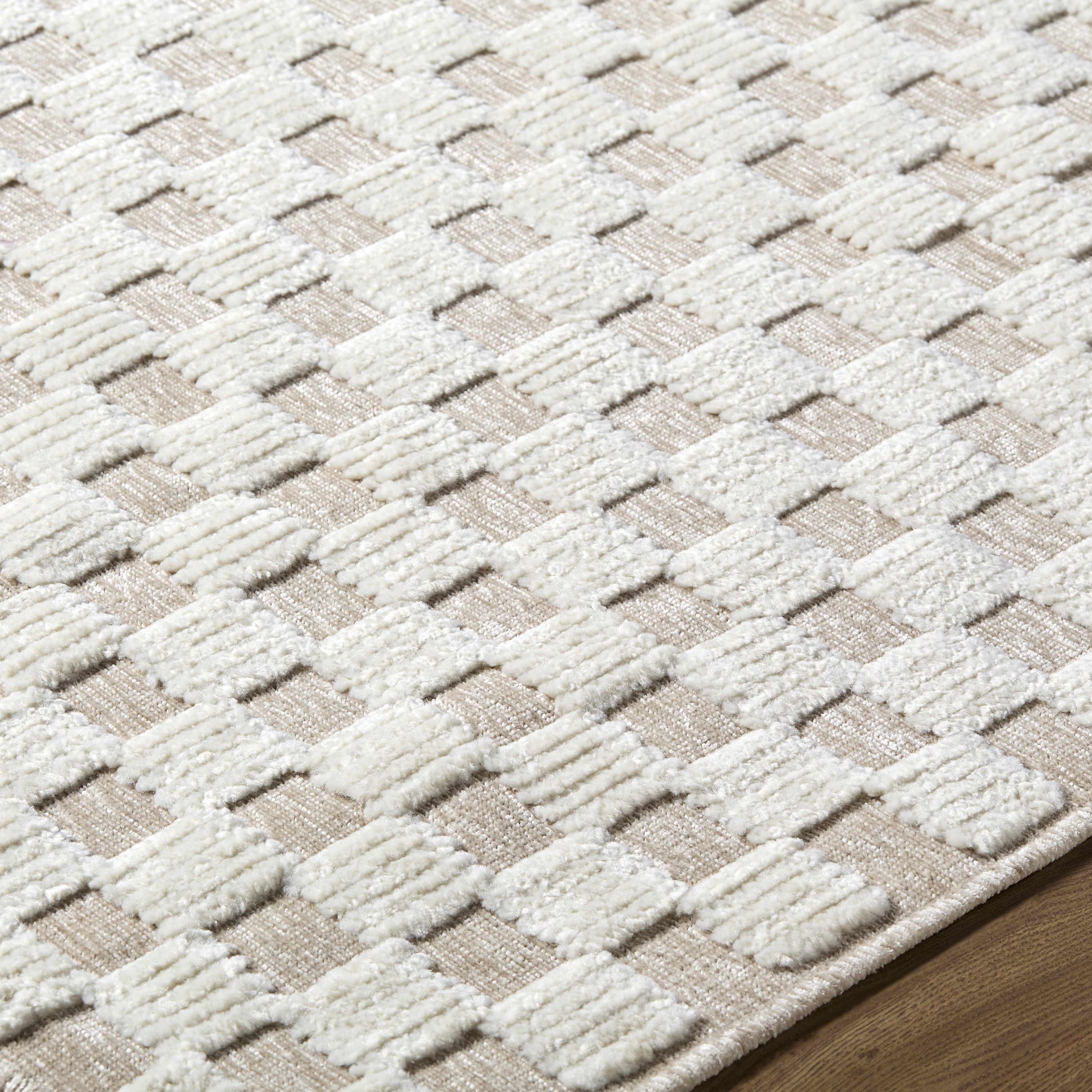 Anthea Light Gray Washable Area Rug - Image 5