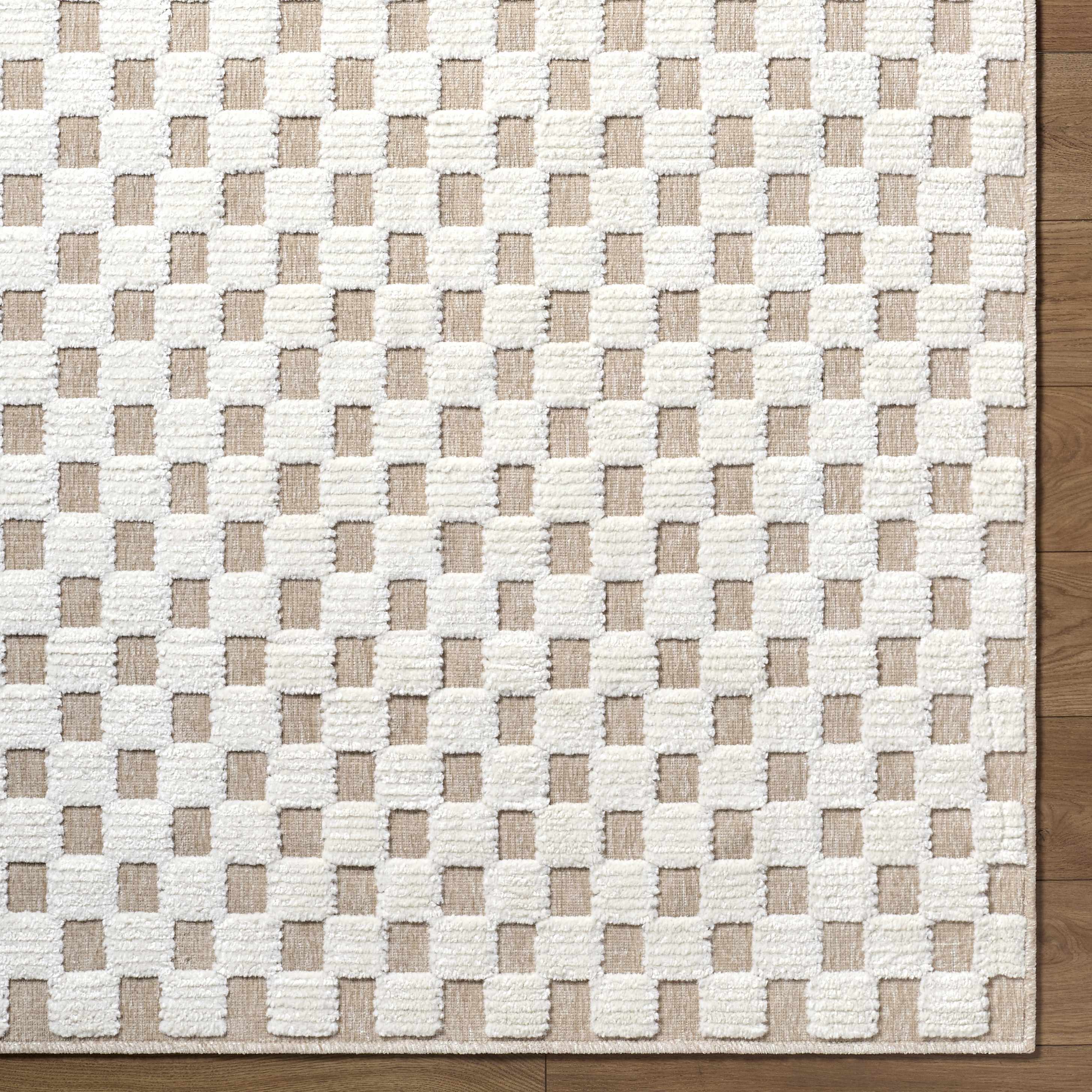 Anthea Light Gray Washable Area Rug - Image 6