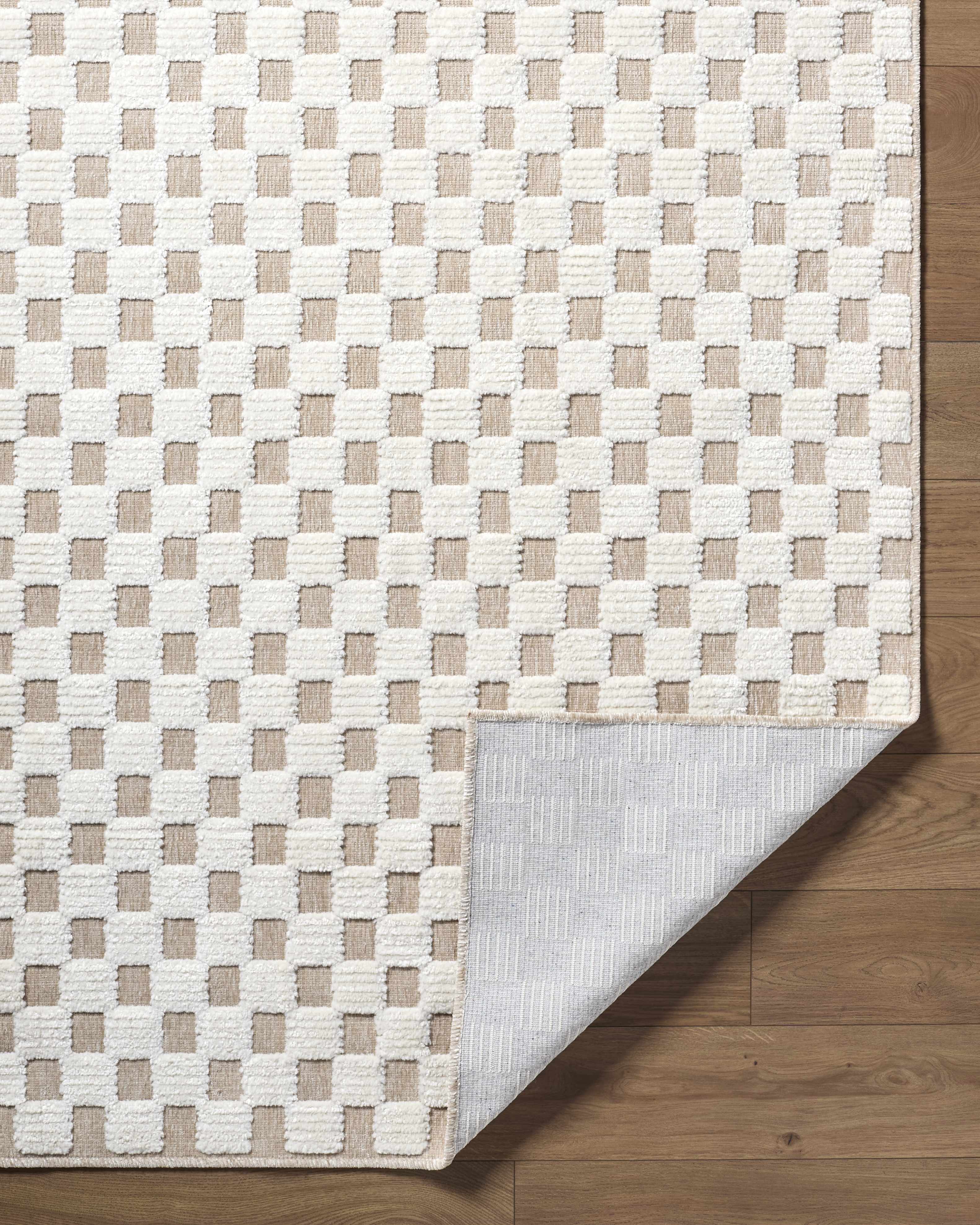 Anthea Light Gray Washable Area Rug - Image 7