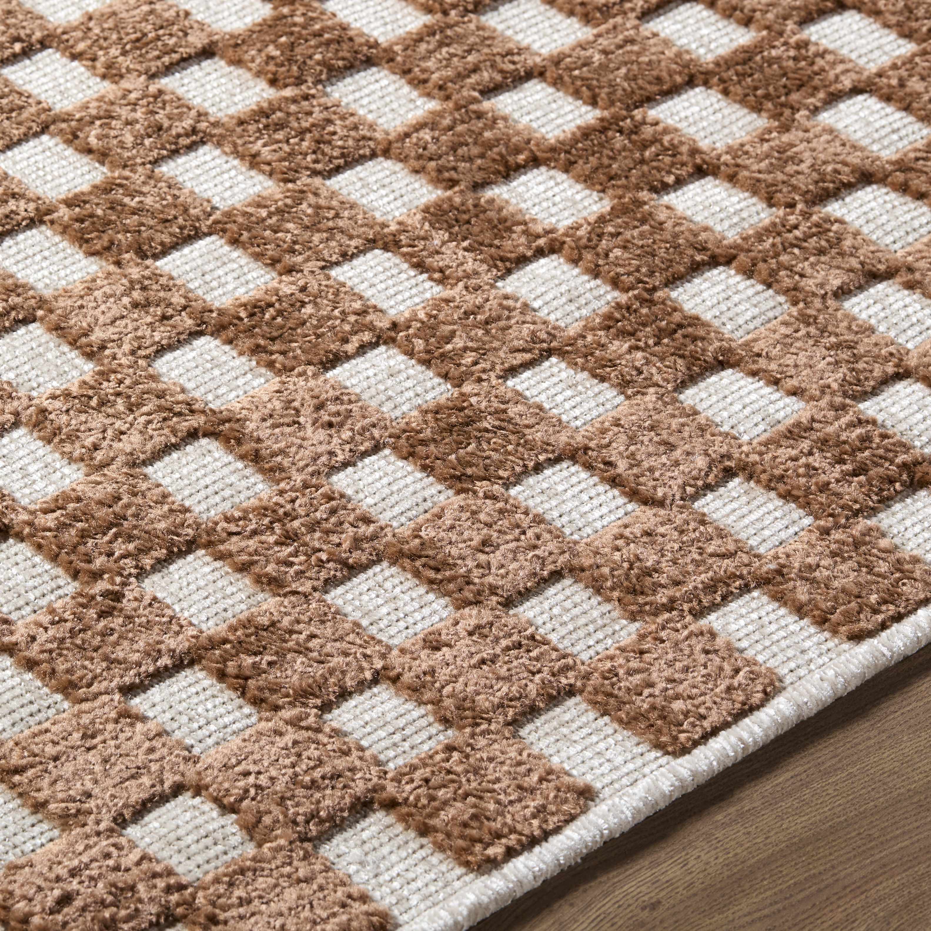 Anthea White Washable Area Rug - Image 3