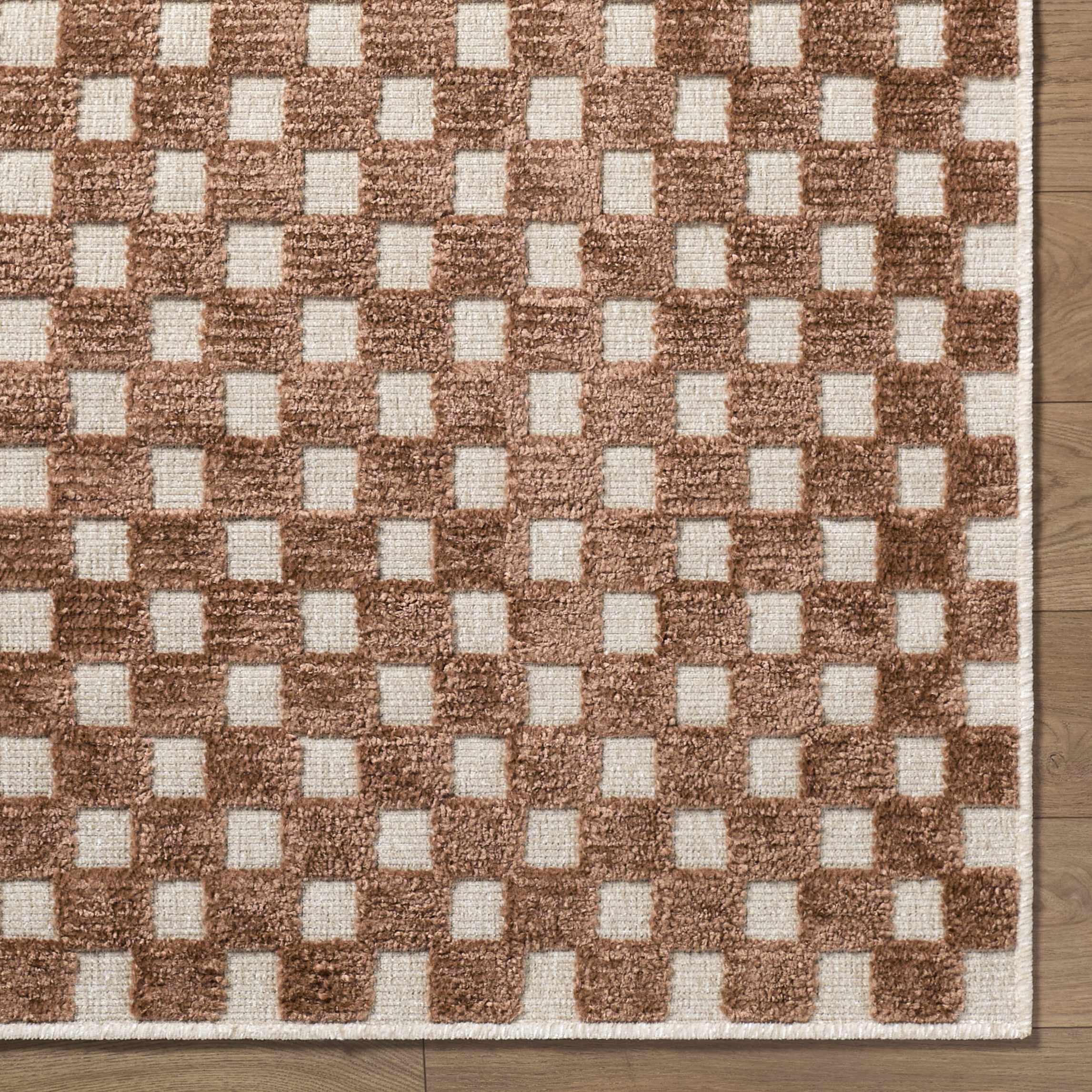 Anthea White Washable Area Rug - Image 4
