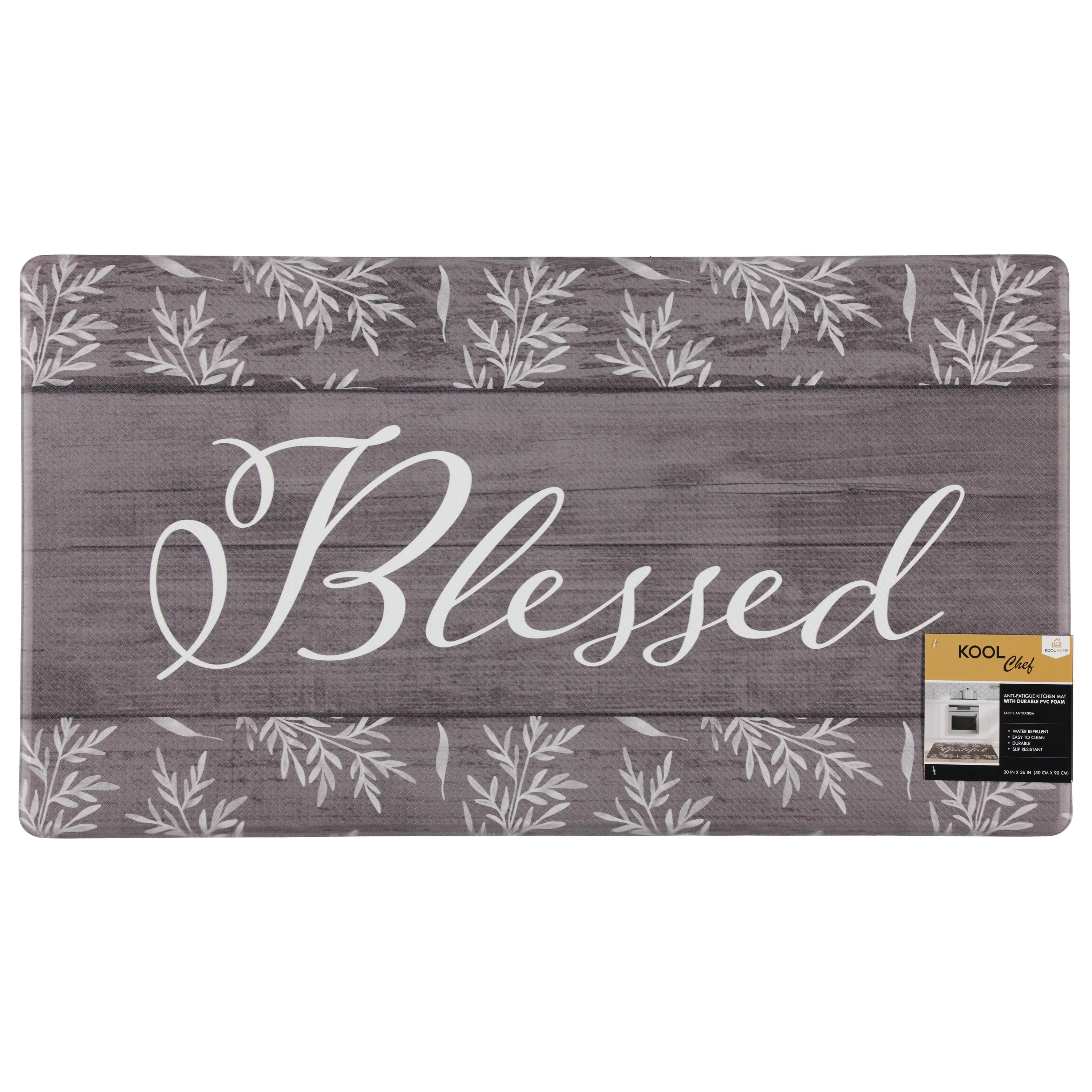 Anti-Fatigue Kitchen Mat "Blessed" - 2 Sizes - Image 3