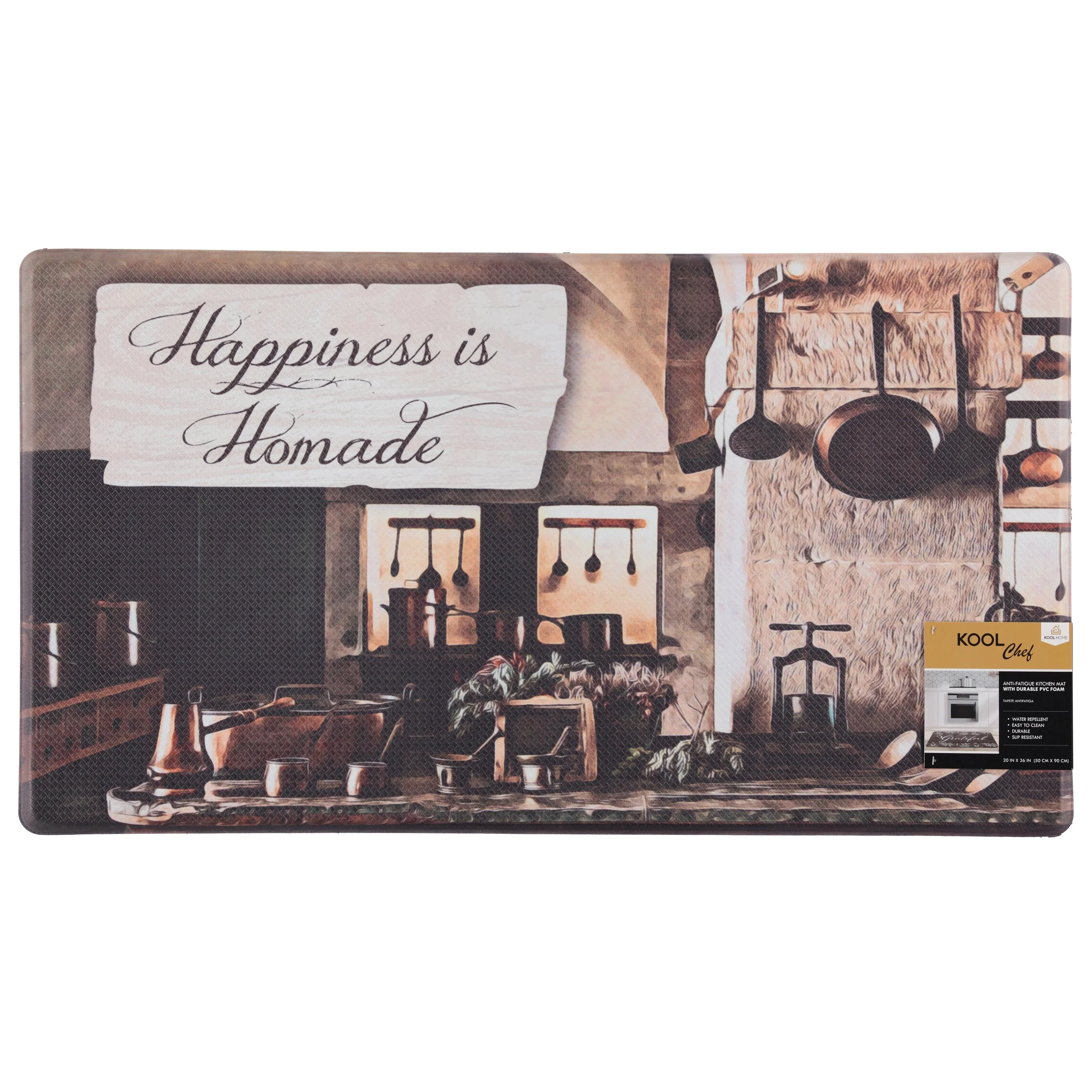 Anti-Fatigue Kitchen Mat "Happiness" - Image 2