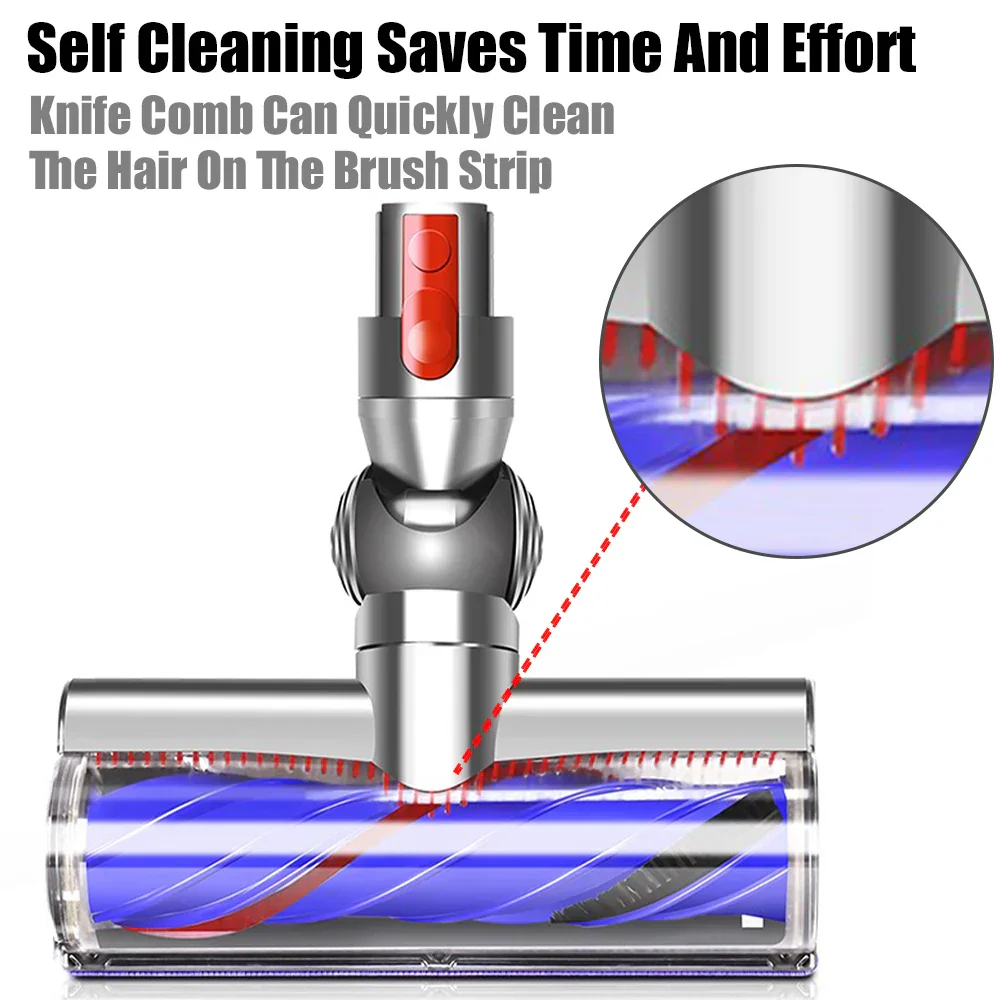 Anti Tangle Motorized Cleaner Head Brush Compatible Cordless Vacuum V7 V15 - Image 5