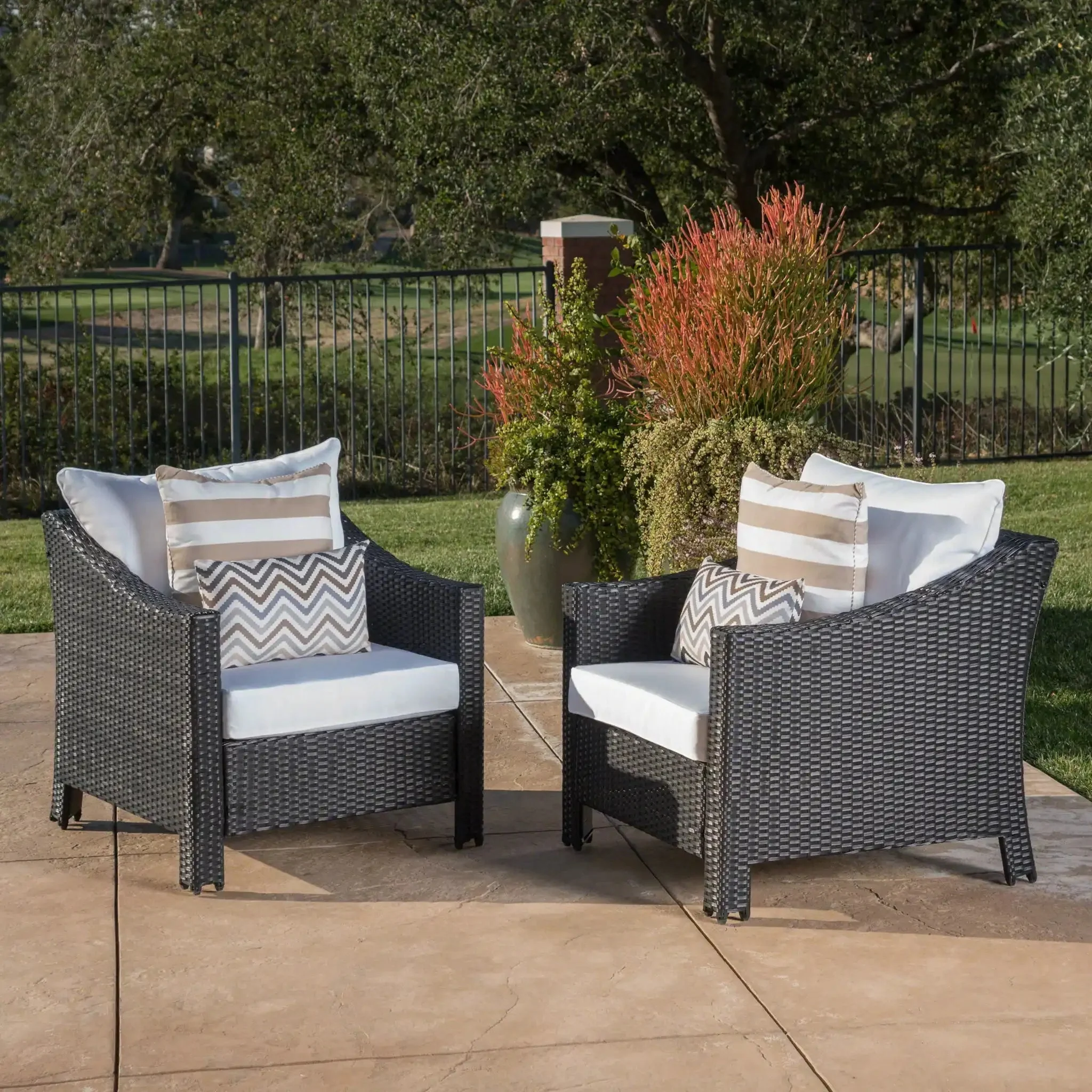 Antibes Armchair with Water Resistant Cushions - Image 12