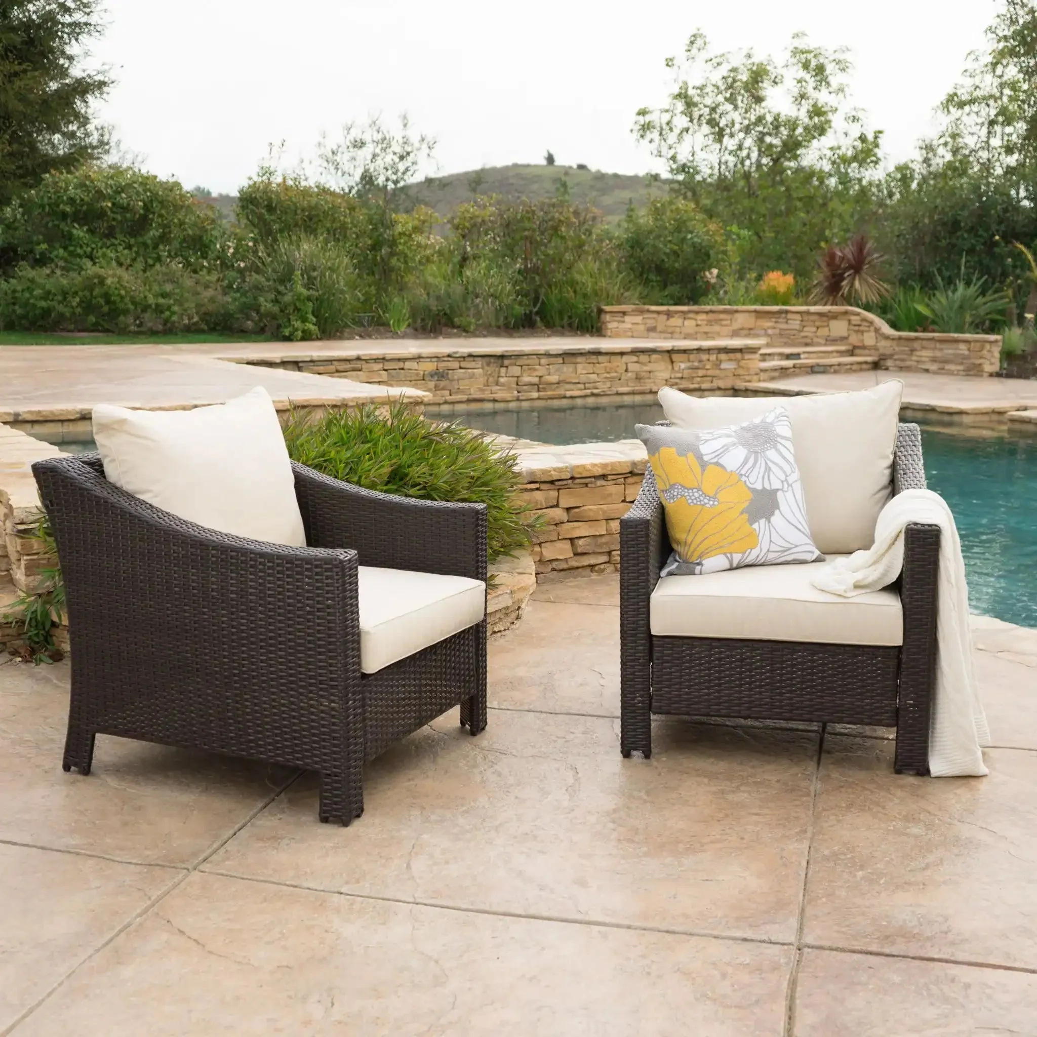 Antibes Armchair with Water Resistant Cushions - Image 4