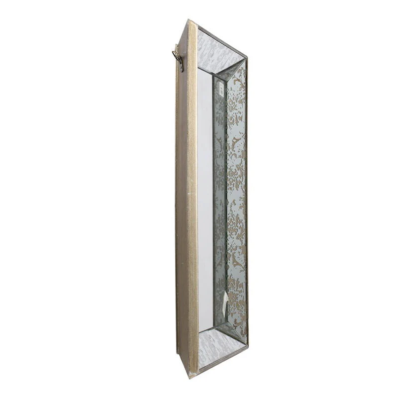 Antique Rectangle Mirror with Floral Accents - Image 15