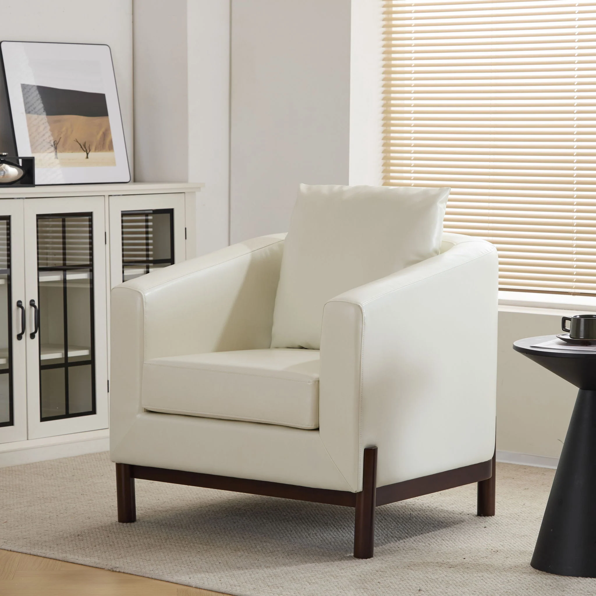 Anurudh - Barrel Club Upholstered Chair - Image 3