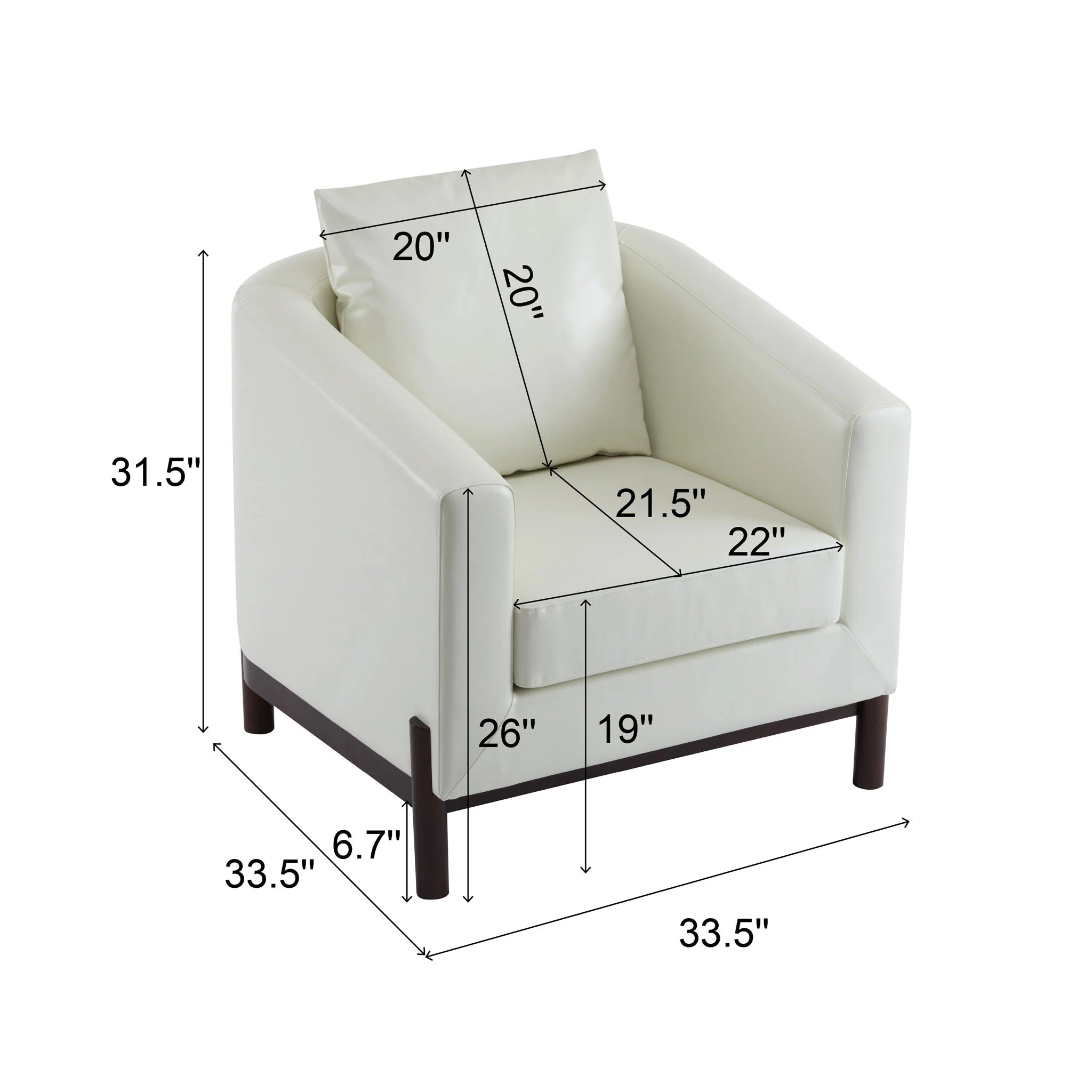 Anurudh - Barrel Club Upholstered Chair - Image 4