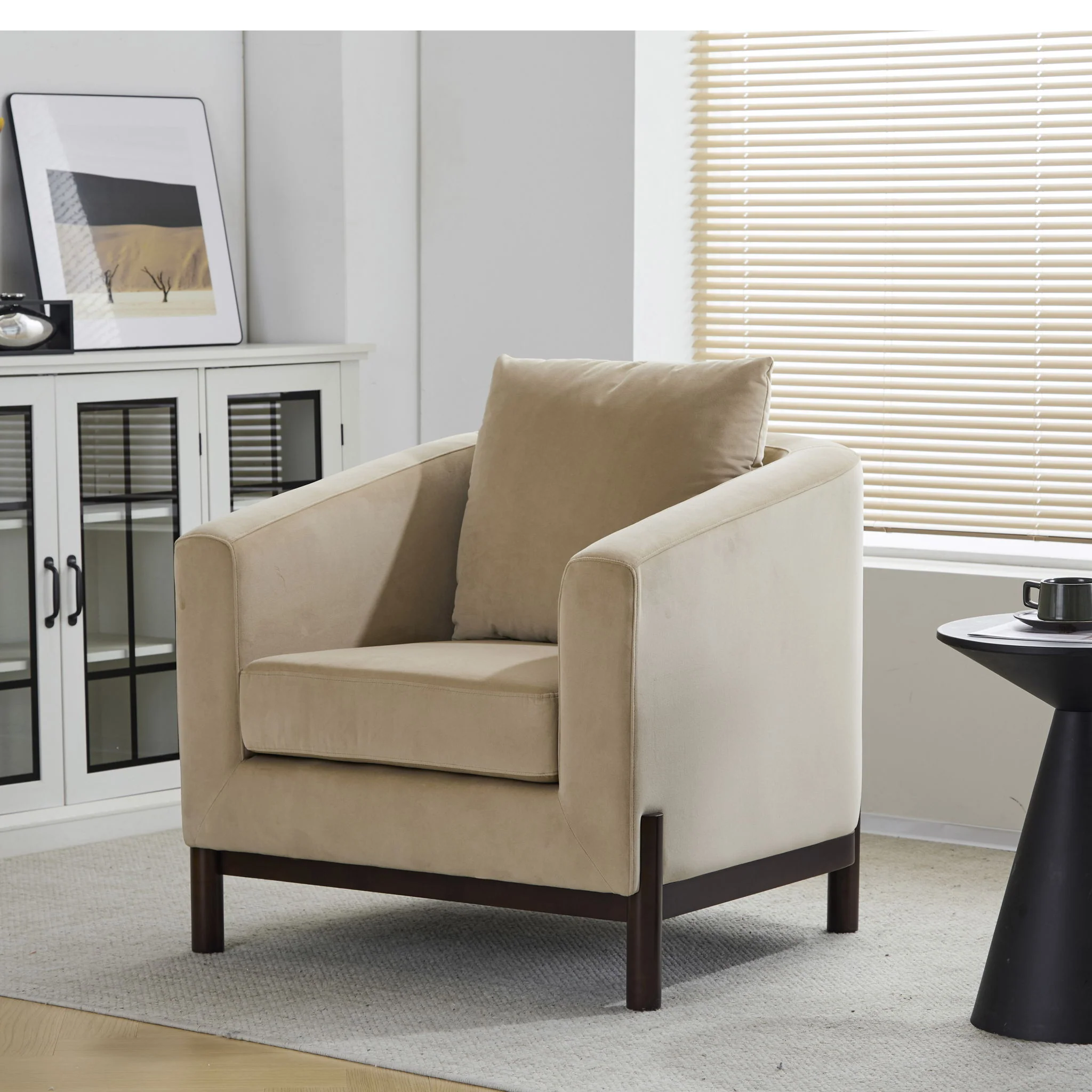 Anurudh - Barrel Club Upholstered Chair - Image 6