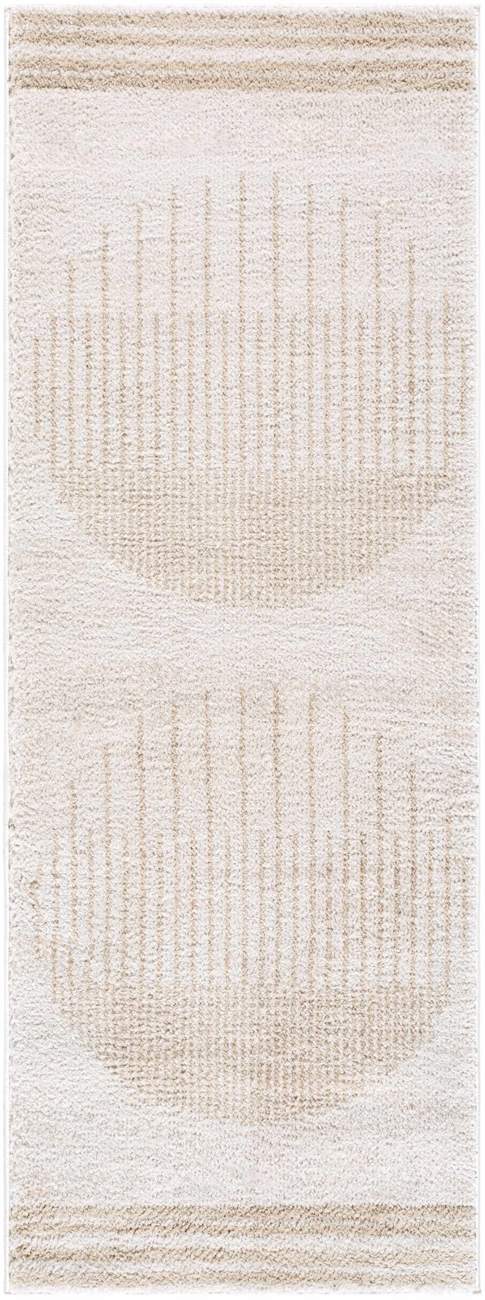 Apichu Beige Washable Area Rug - Image 10