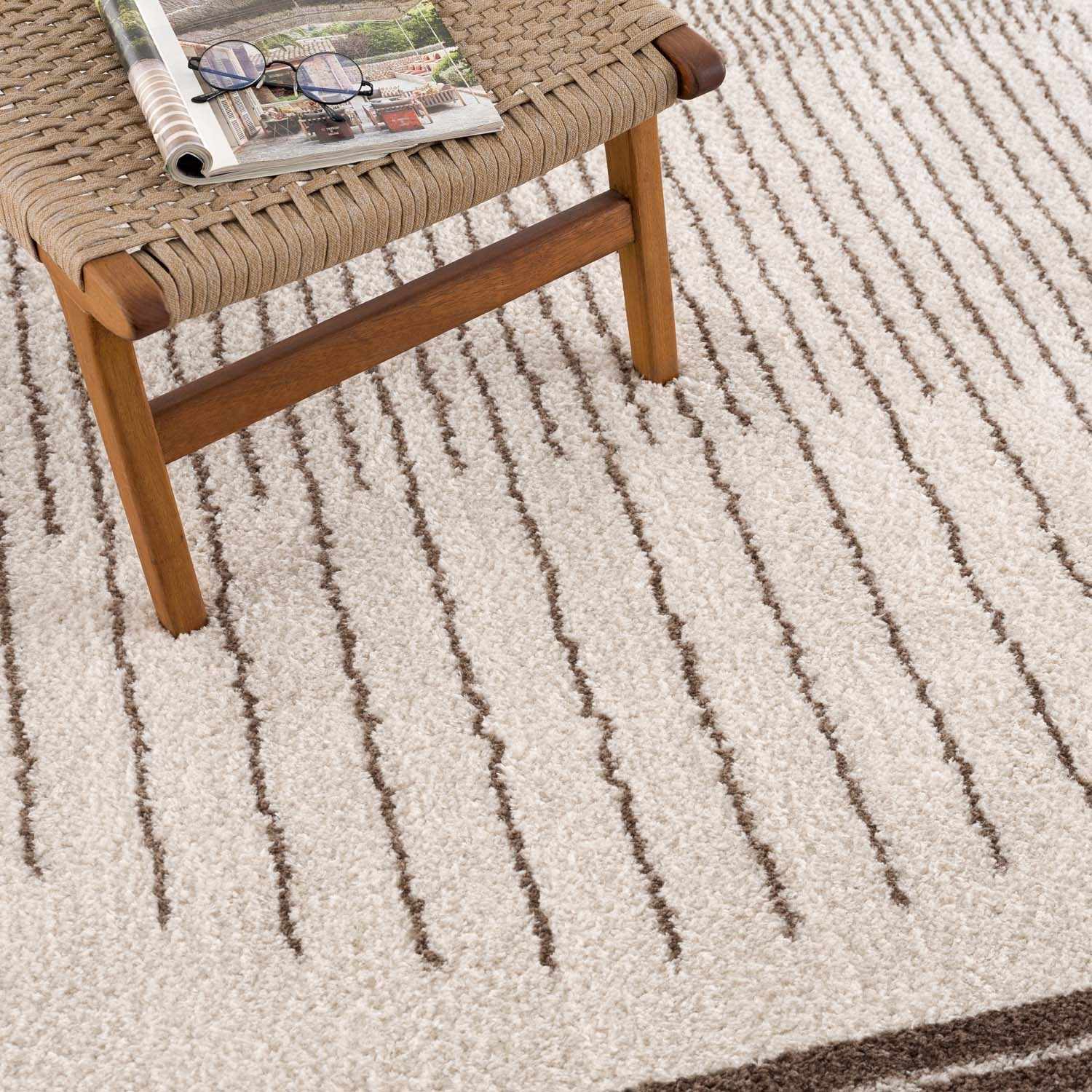 Apichu Brown Washable Area Rug - Image 4