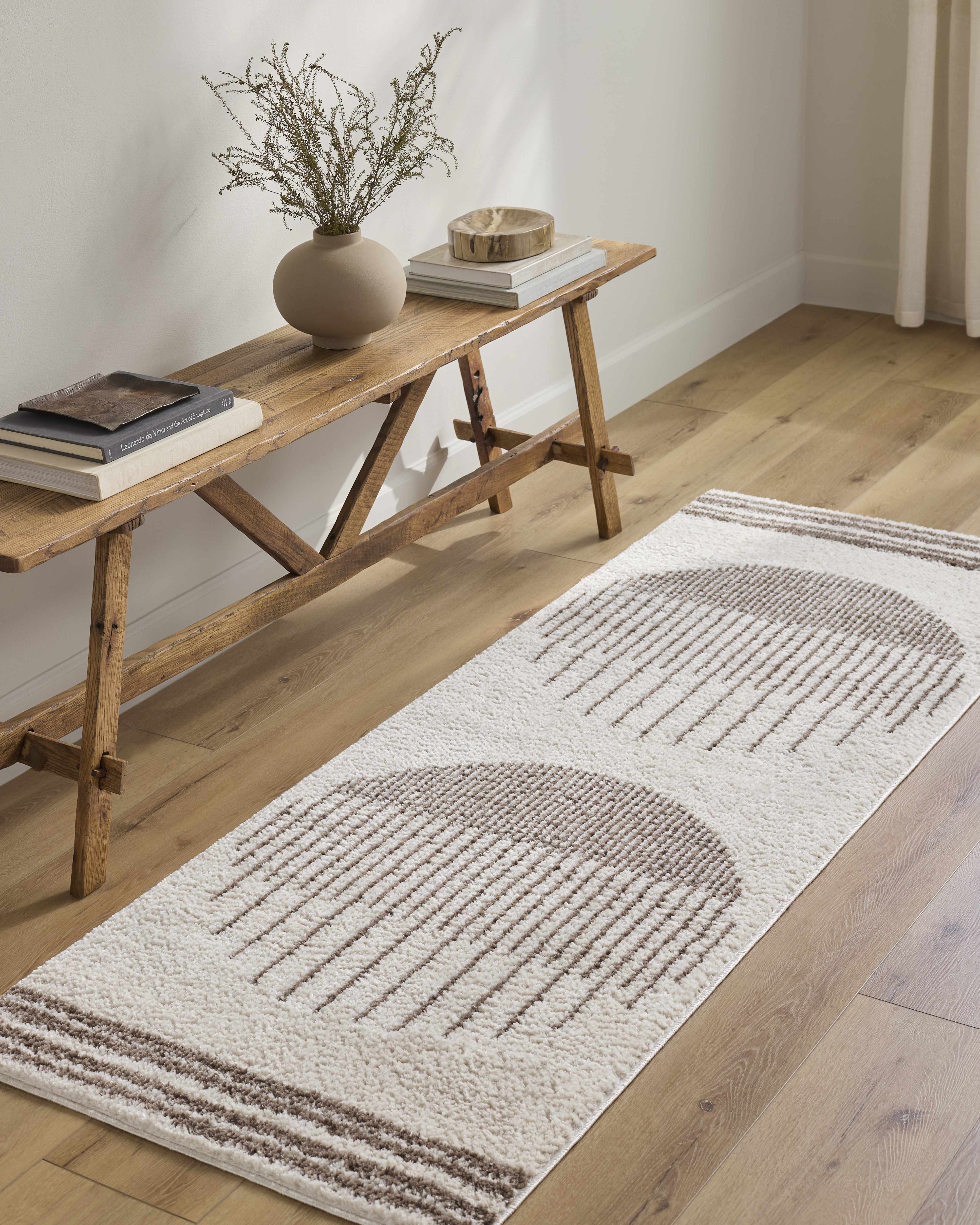 Apichu Brown Washable Area Rug - Image 9