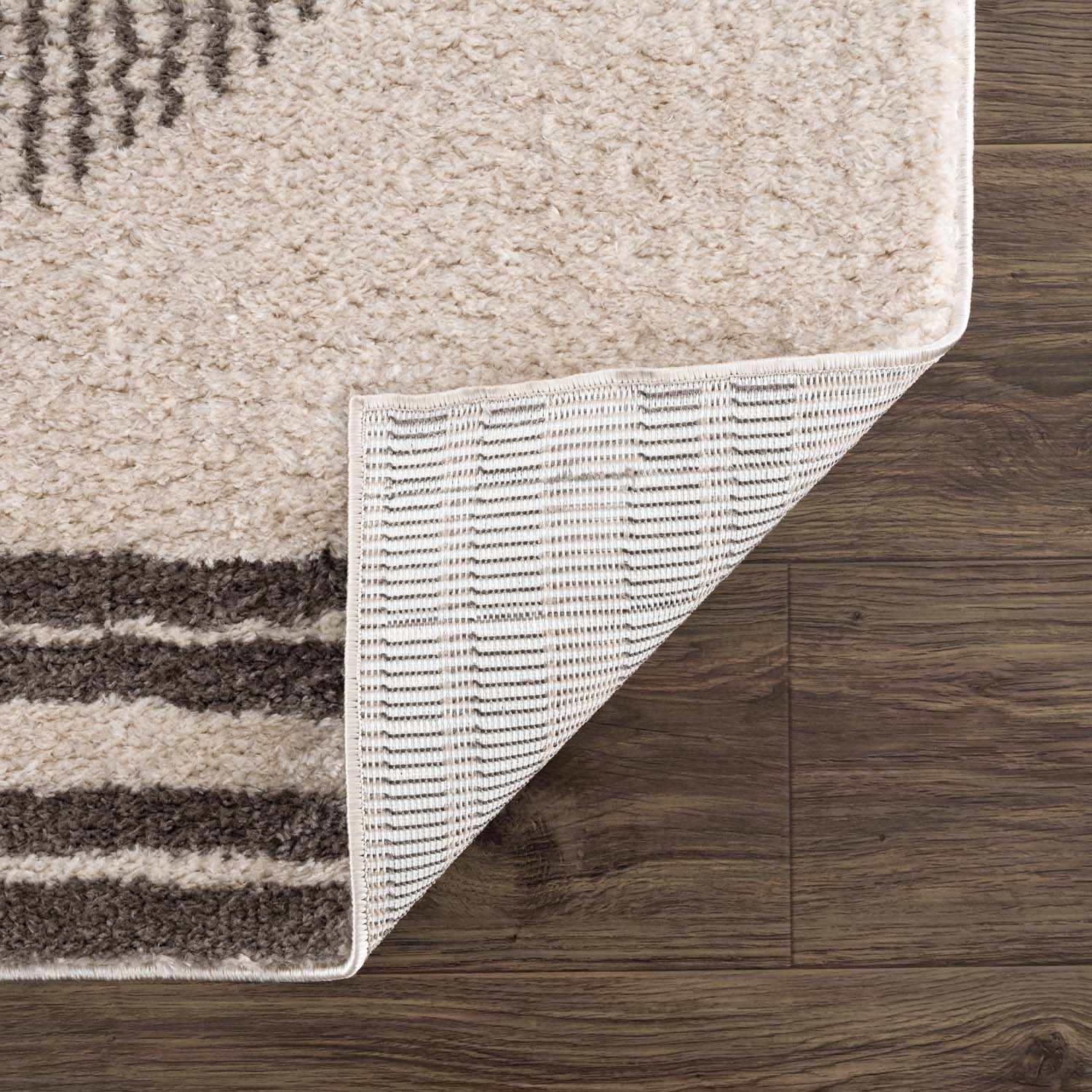 Apichu Charcoal Washable Area Rug - Image 5