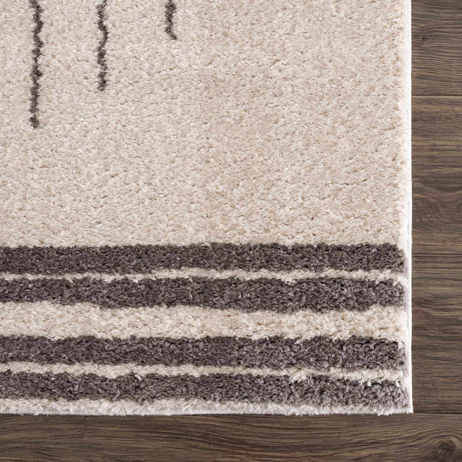Apichu Charcoal Washable Area Rug - Image 8