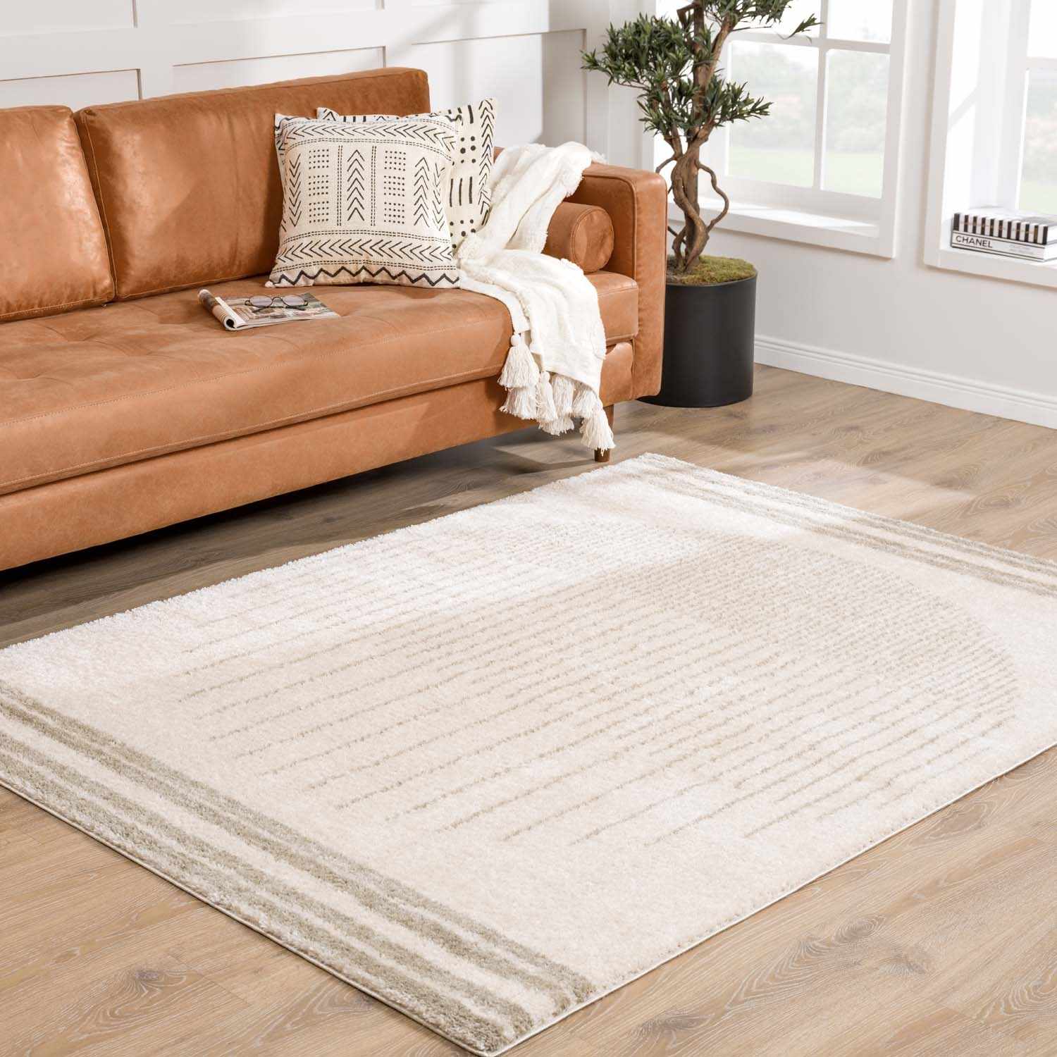 Apichu Gray Washable Area Rug - Image 3