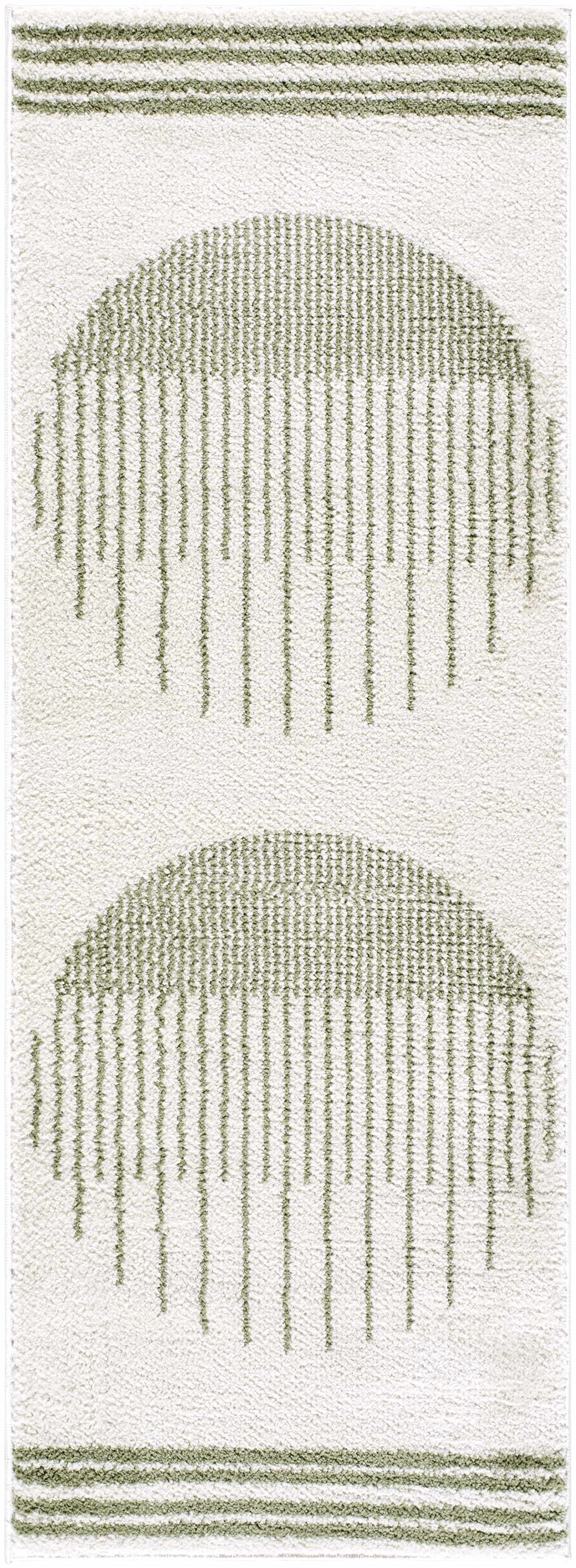 Apichu Green Washable Area Rug - Image 10