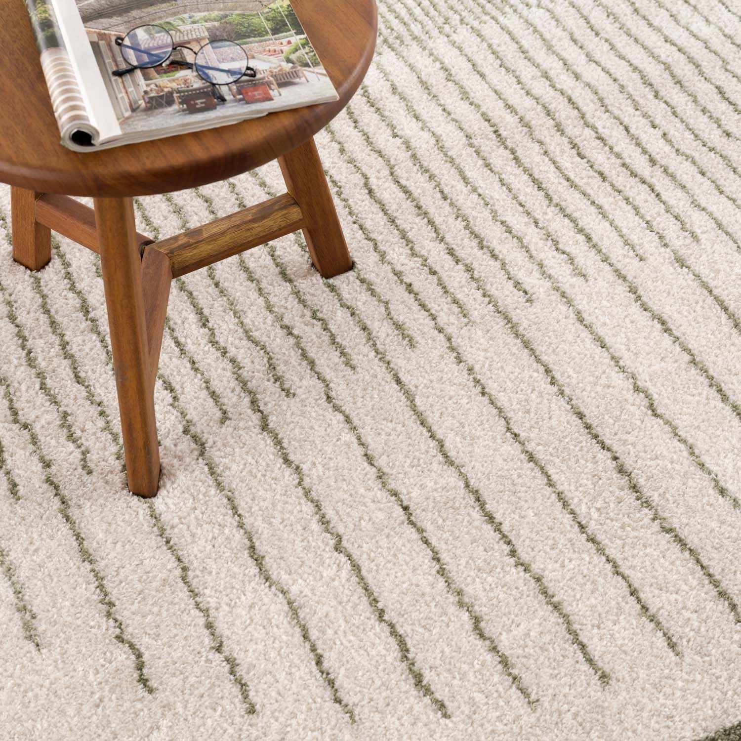Apichu Green Washable Area Rug - Image 4