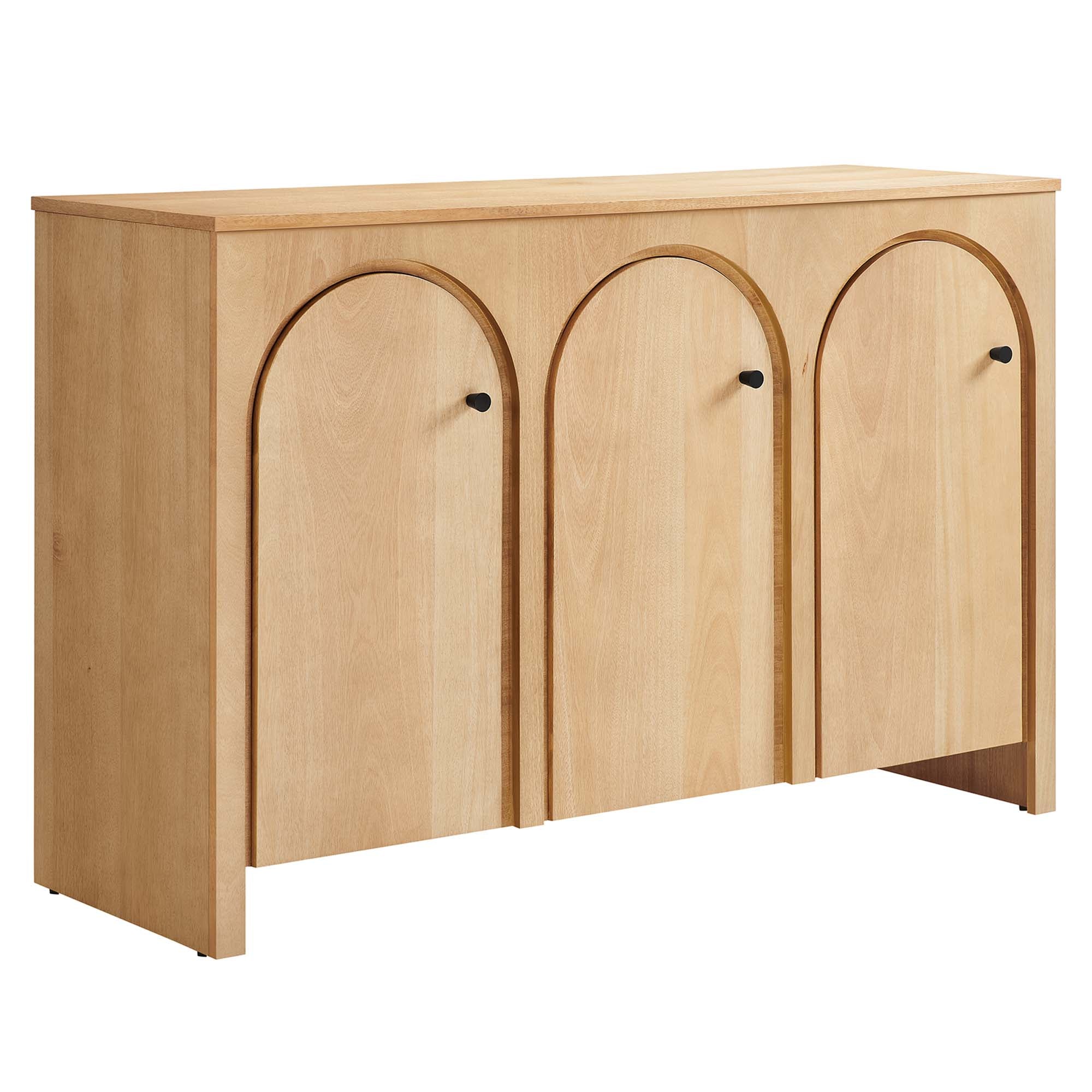 Appia 3-Door Arched Door Sideboard Storage Cabinet by Modway - Image 14