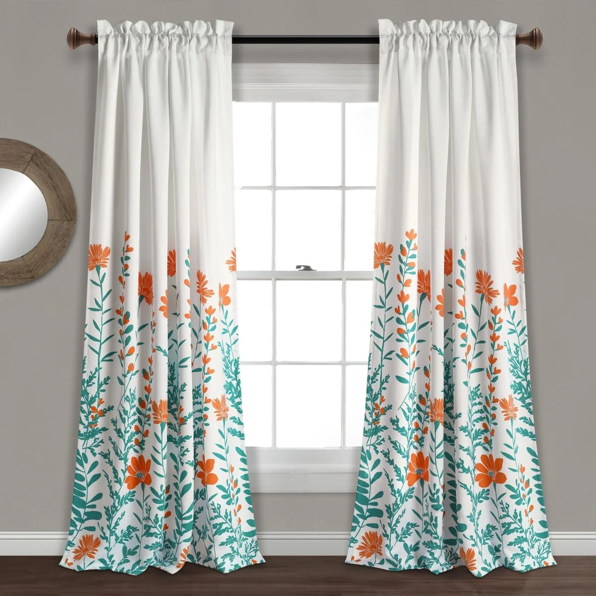 Aprile Light Filtering Window Curtain Set - Image 2