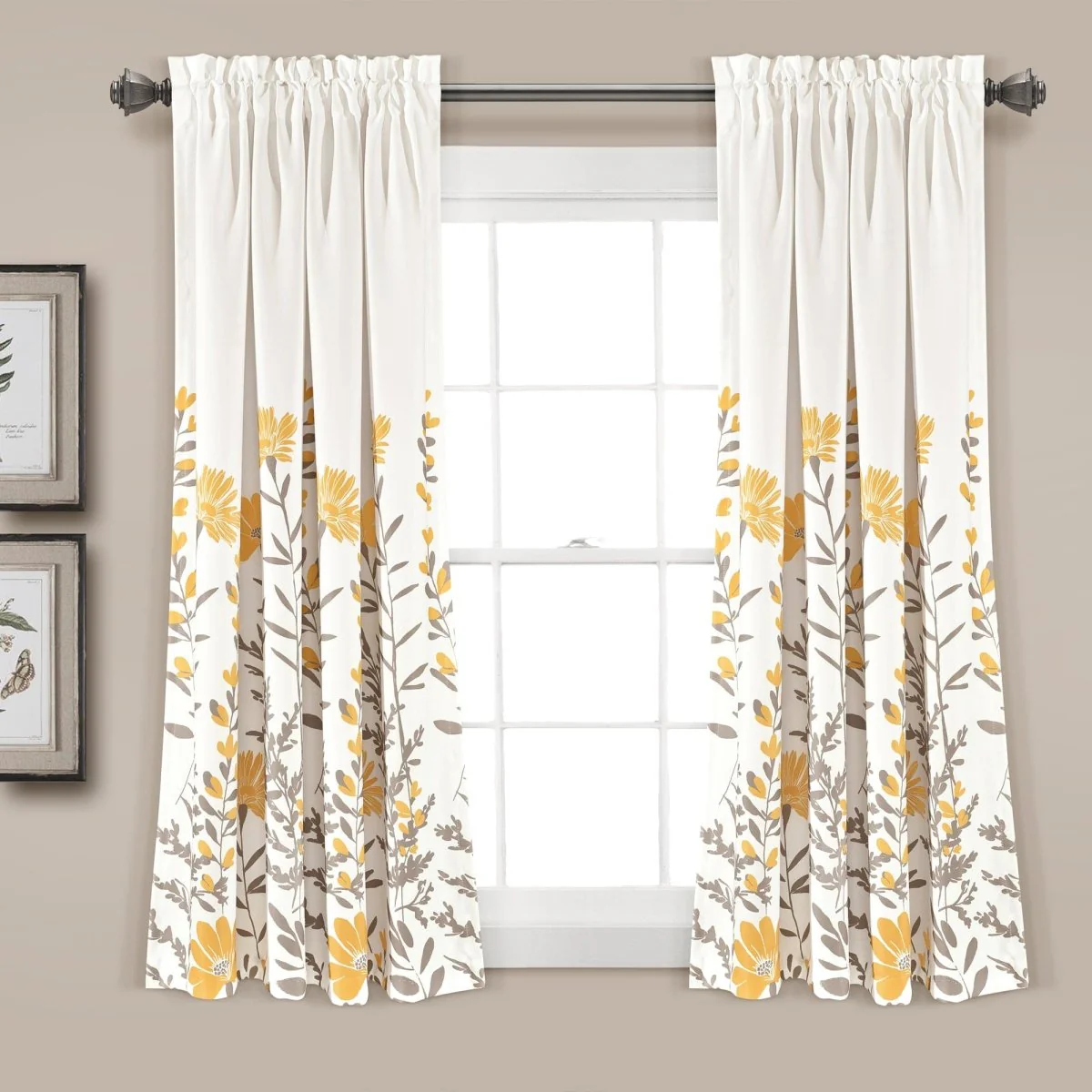 Aprile Light Filtering Window Curtain Set - Image 3