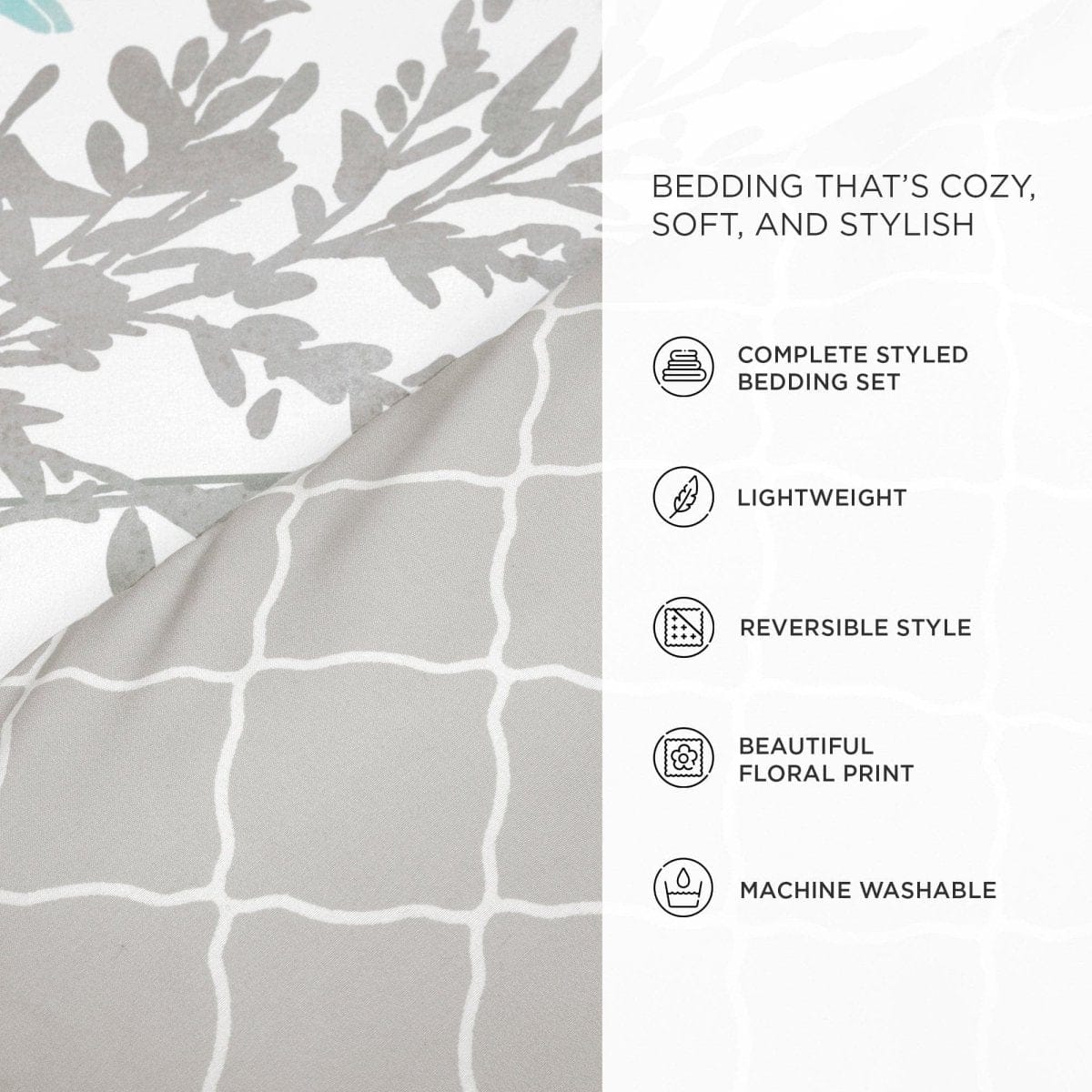 Aprile Reversible Comforter 8 Piece Set - Image 18