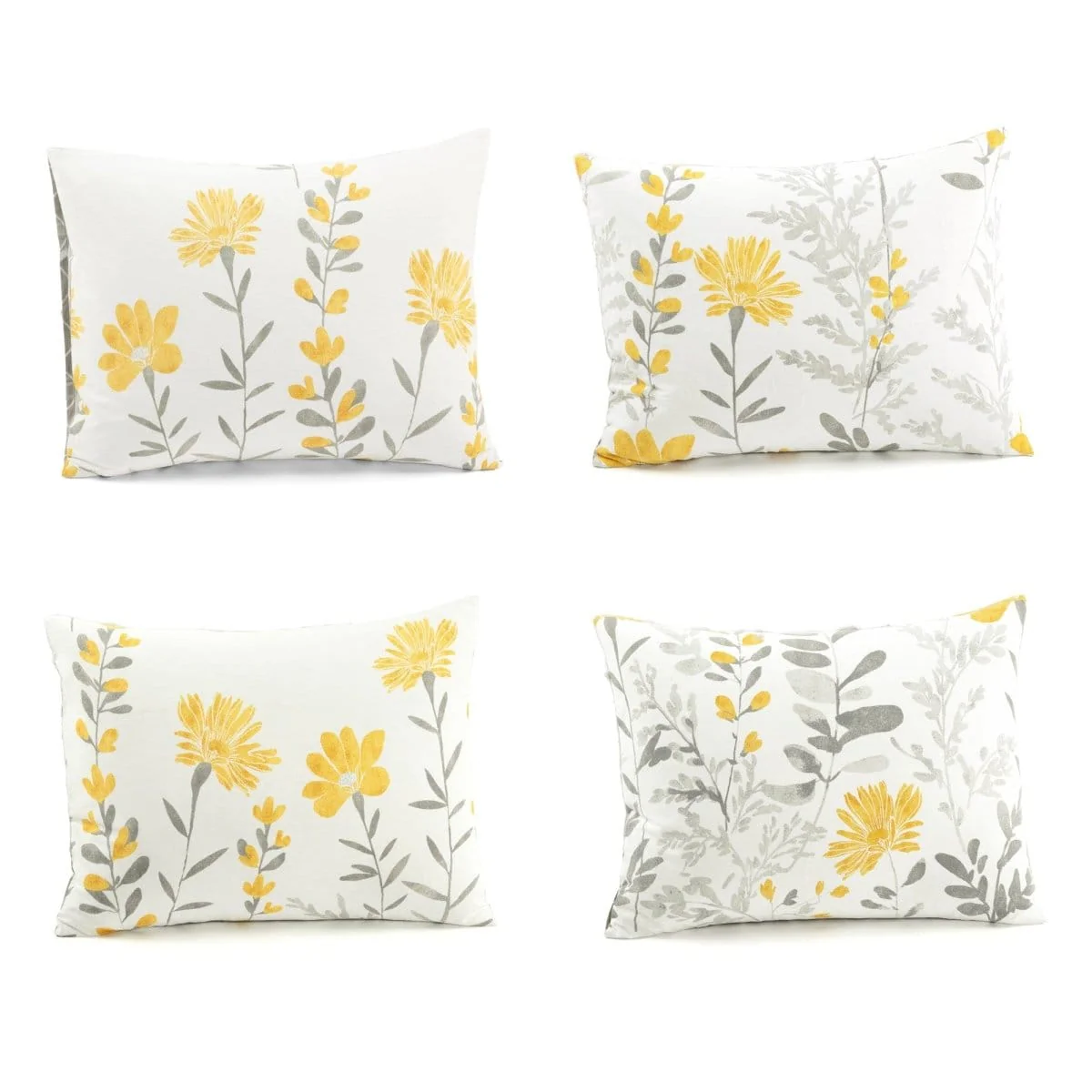 Aprile Reversible Cotton Duvet Cover 3 Piece Set - Image 7