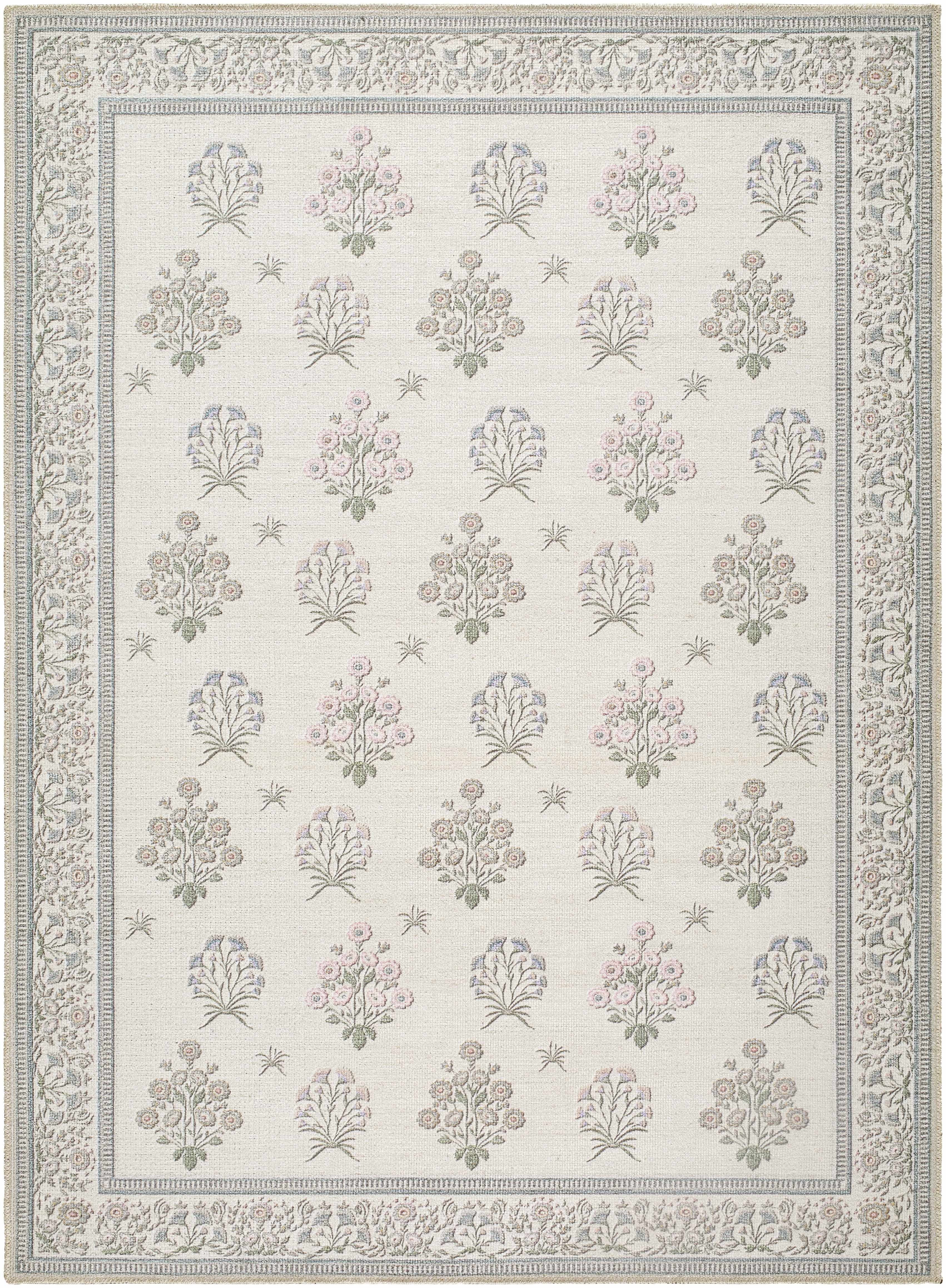 Aquene Ivory Washable Area Rug - Image 13