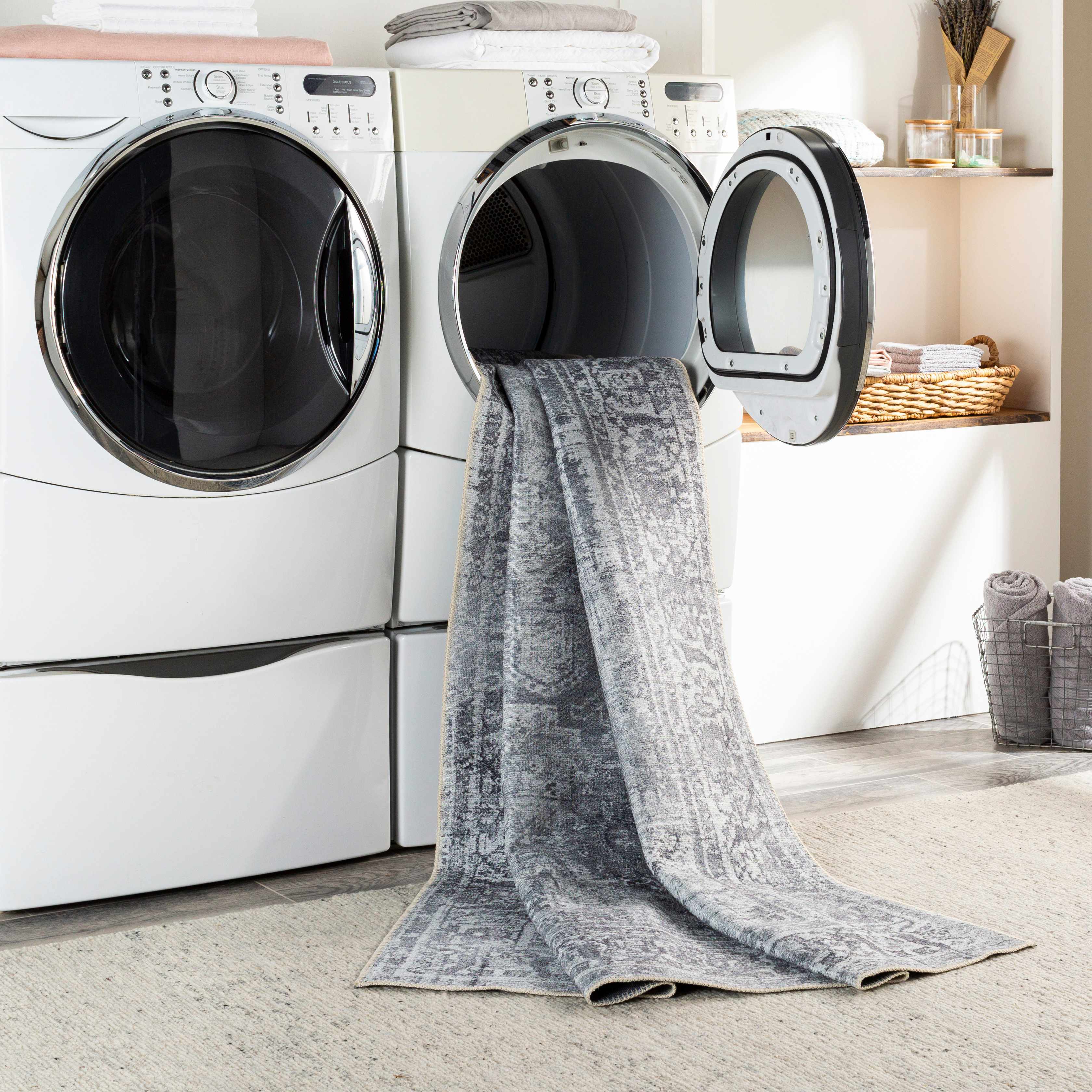 Aquino Washable Area Rug - Clearance - Image 6