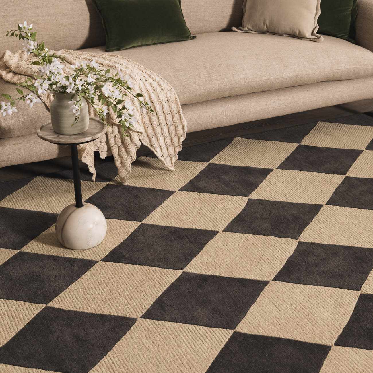 Aradia Charcoal Area Rug - Image 3