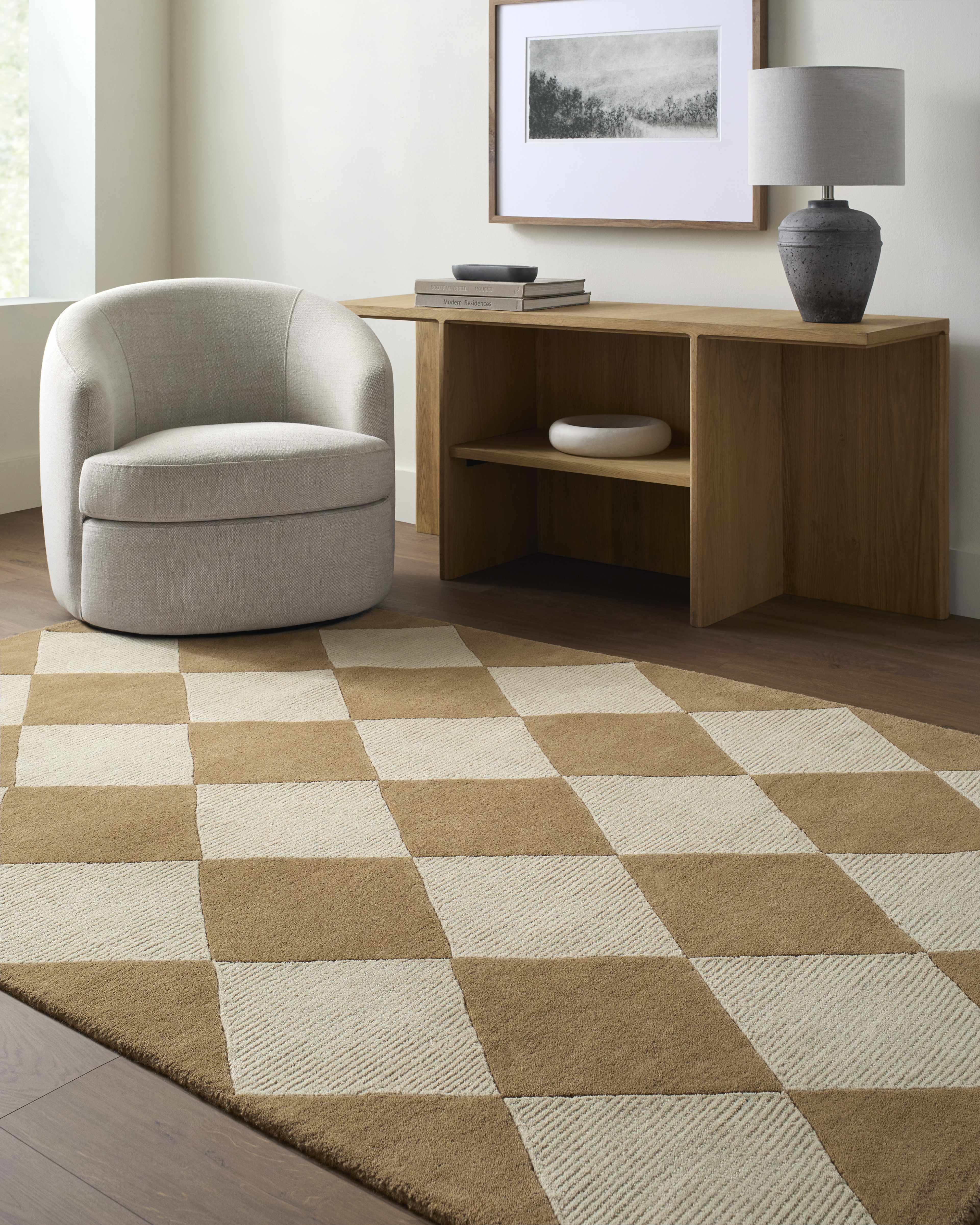 Aradia Tan Area Rug - Image 17