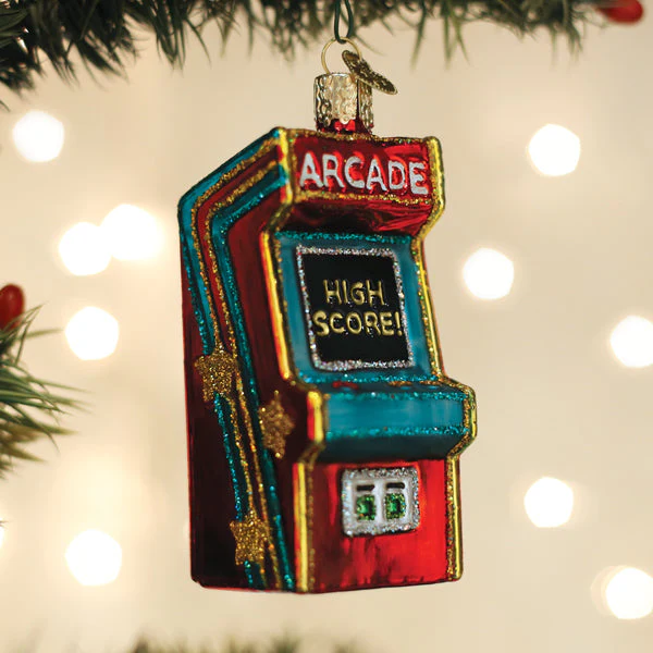 Arcade Game Christmas Ornament