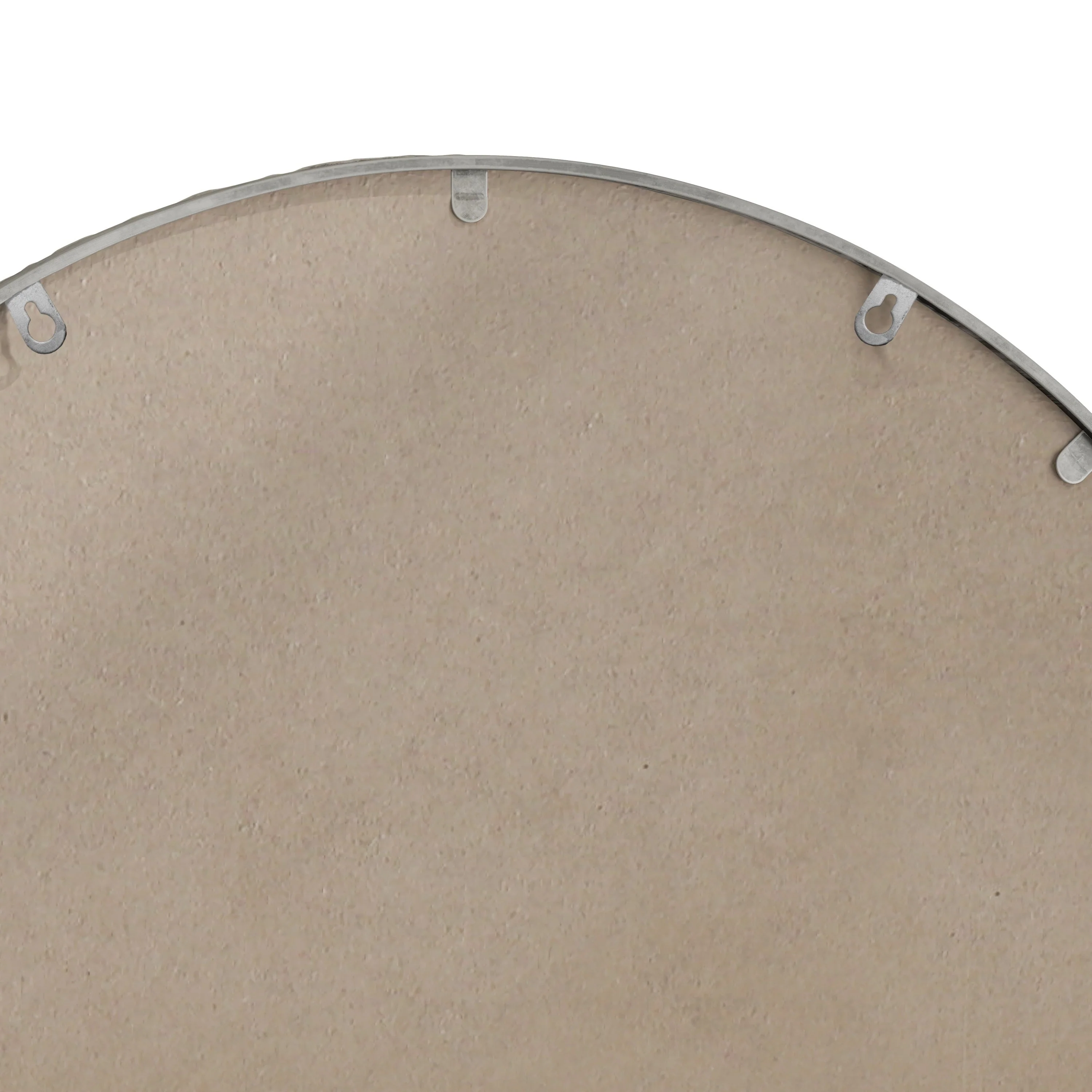 Arched Silver Wall Mirror with Tempered Glass Metal Frame - Image 11